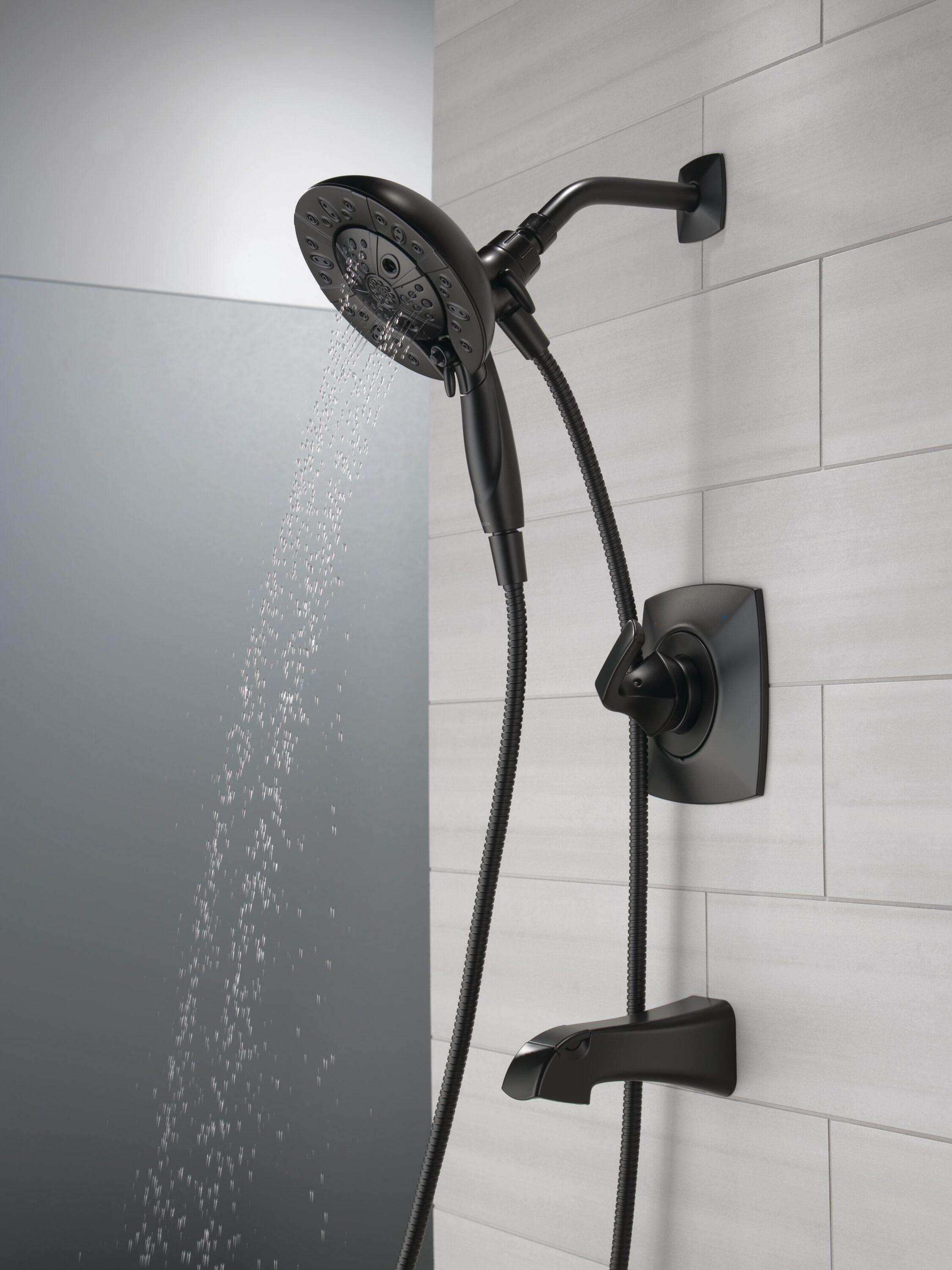 Vesna Single-Function Tub Shower Faucet Set, Shower Trim Kit with In2ition Shower Head and Valve