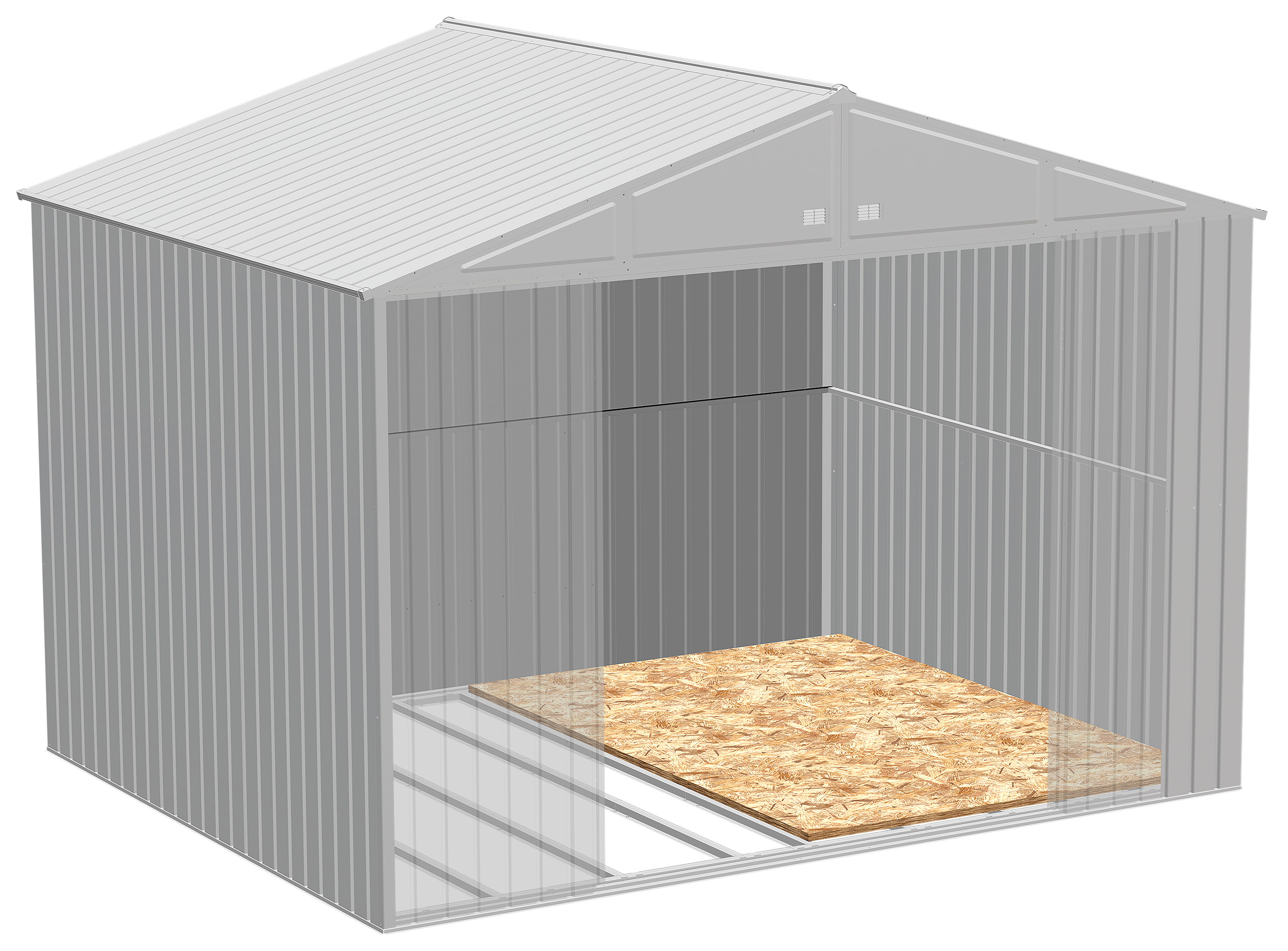Arrow Arrow Rust Resistant Steel Flooring Kit