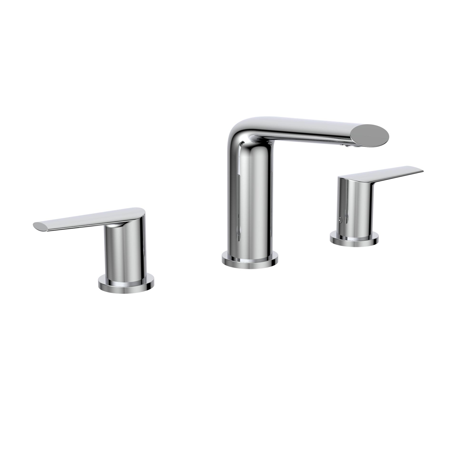 Belanger OPA79CCP Two-Handle Widespread Bathroom Faucet with Drain Assembly, Polished Chrome
