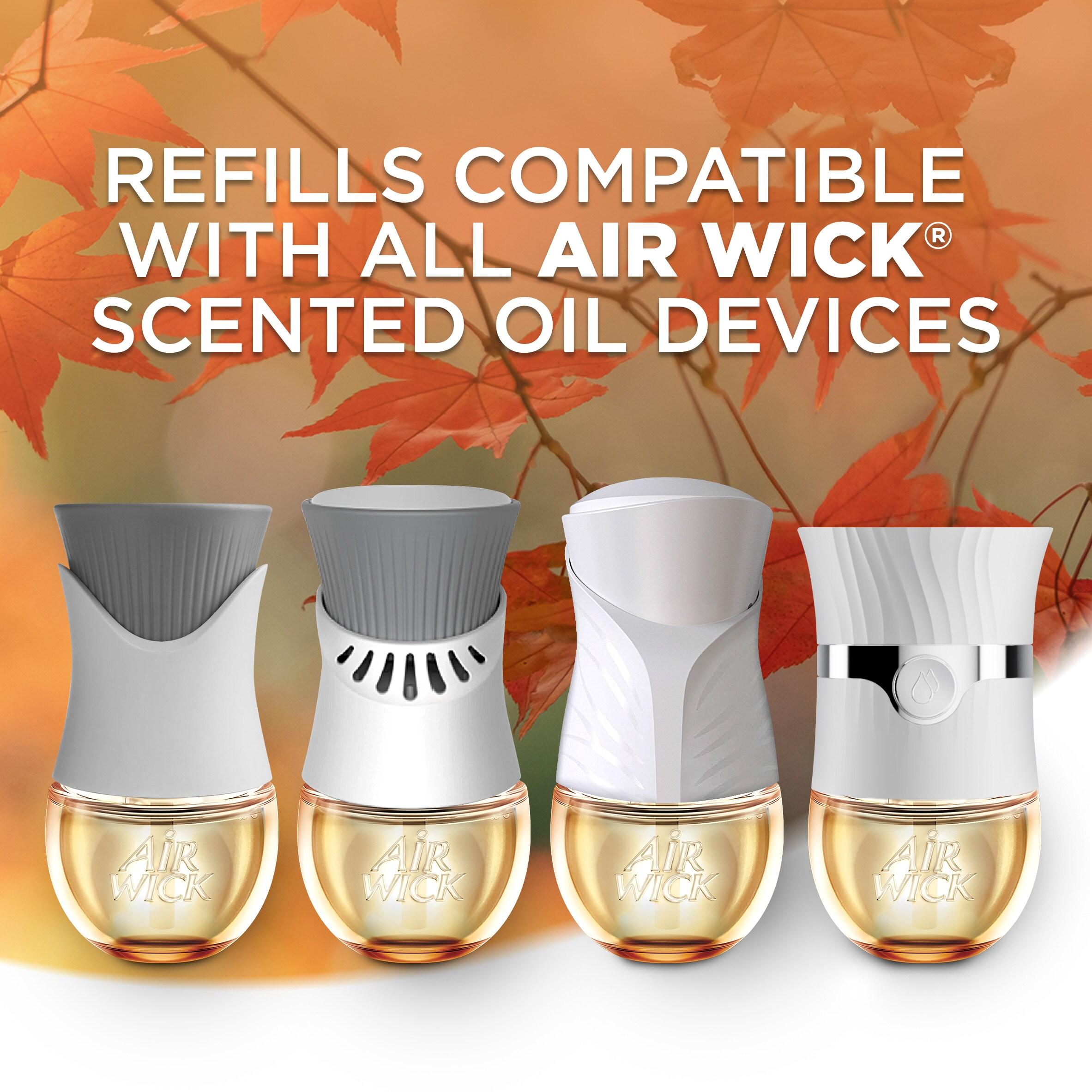 Air Wick Plug-In Scented Oil Air Freshener Warmer Refills, Pumpkin Spice, 5 Count
