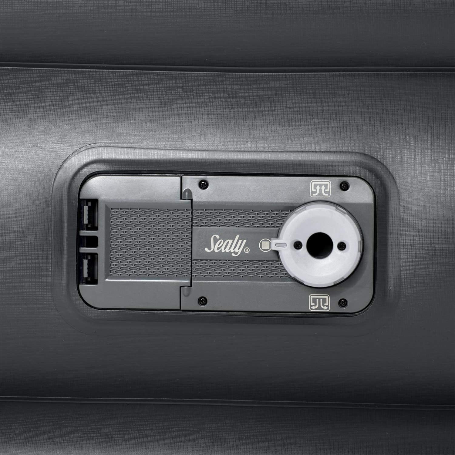 Bestway Sealy Tritech Inflatable Air Mattress Bed Queen 20" with Built-In AC Pump & Bag