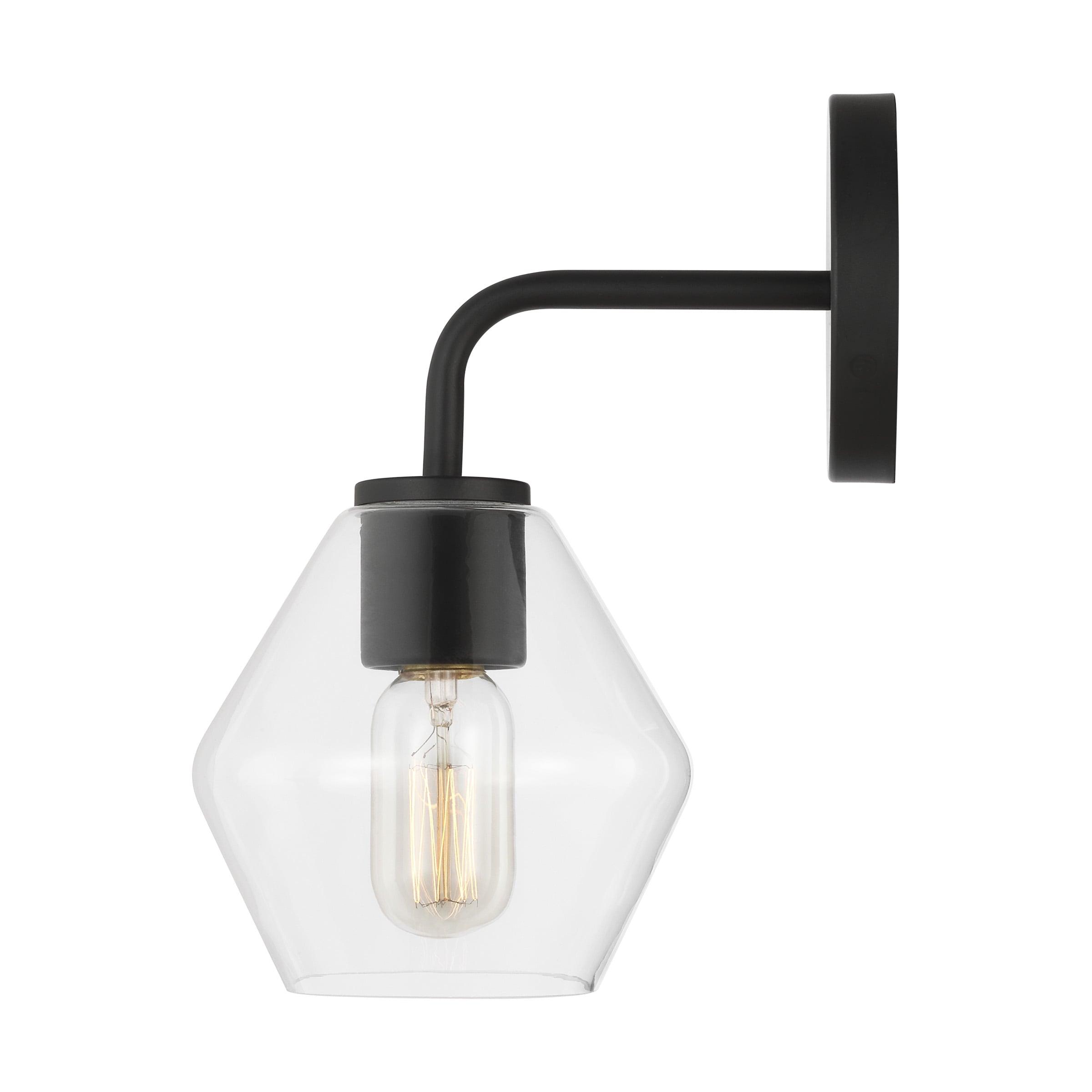 Generation Lighting Jett 6-in 1-Light Matte Black Transitional Vanity Light