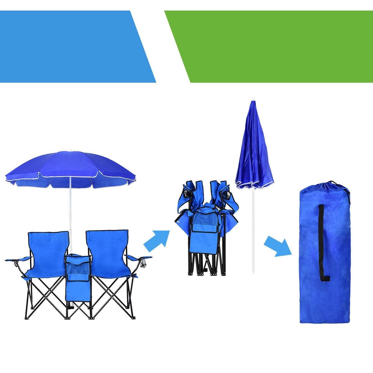 Arlmont & Co. Sayler Fabric Patio Folding Chair Folding Chair Set