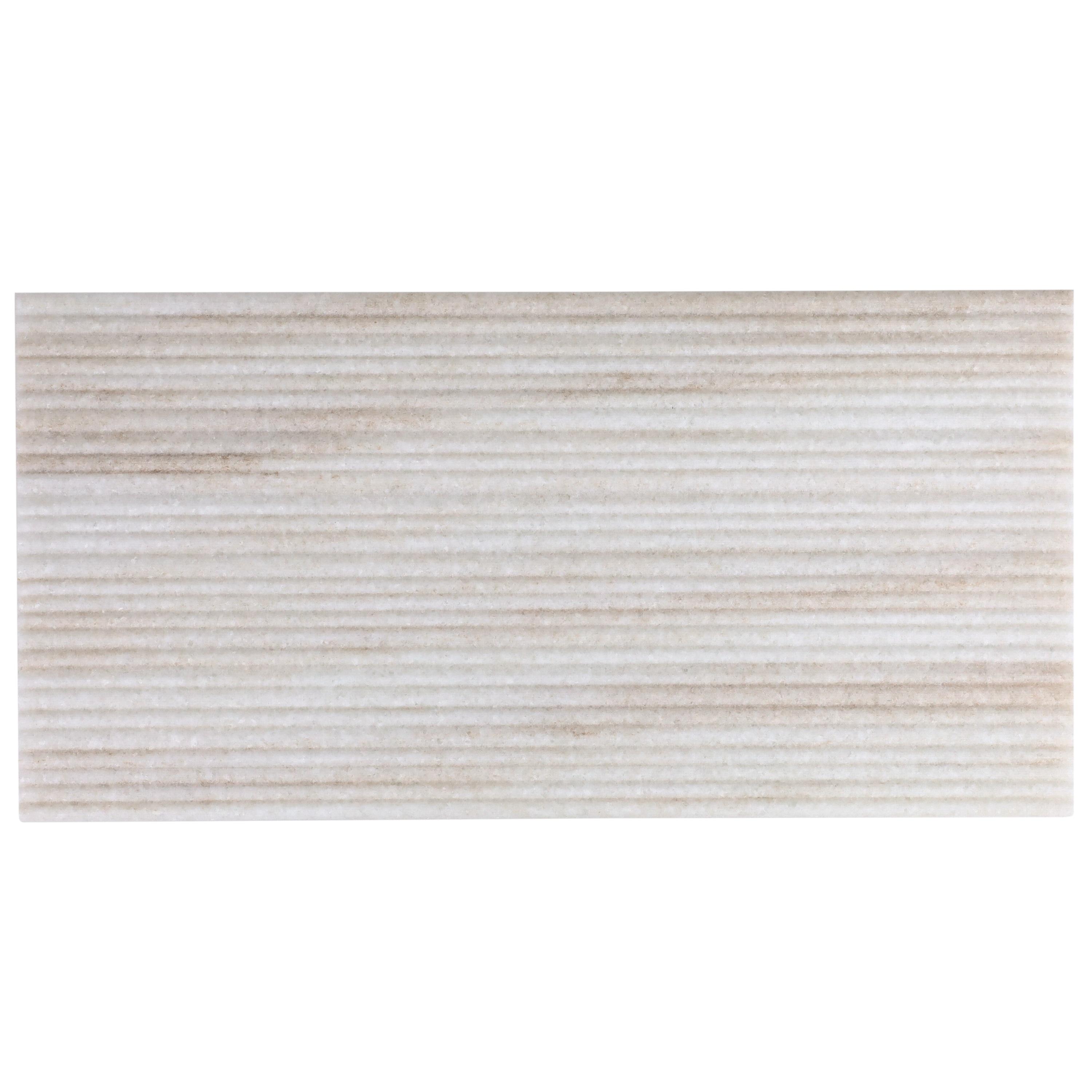 Large Format 12'' W x 24'' L Marble Singular Tile