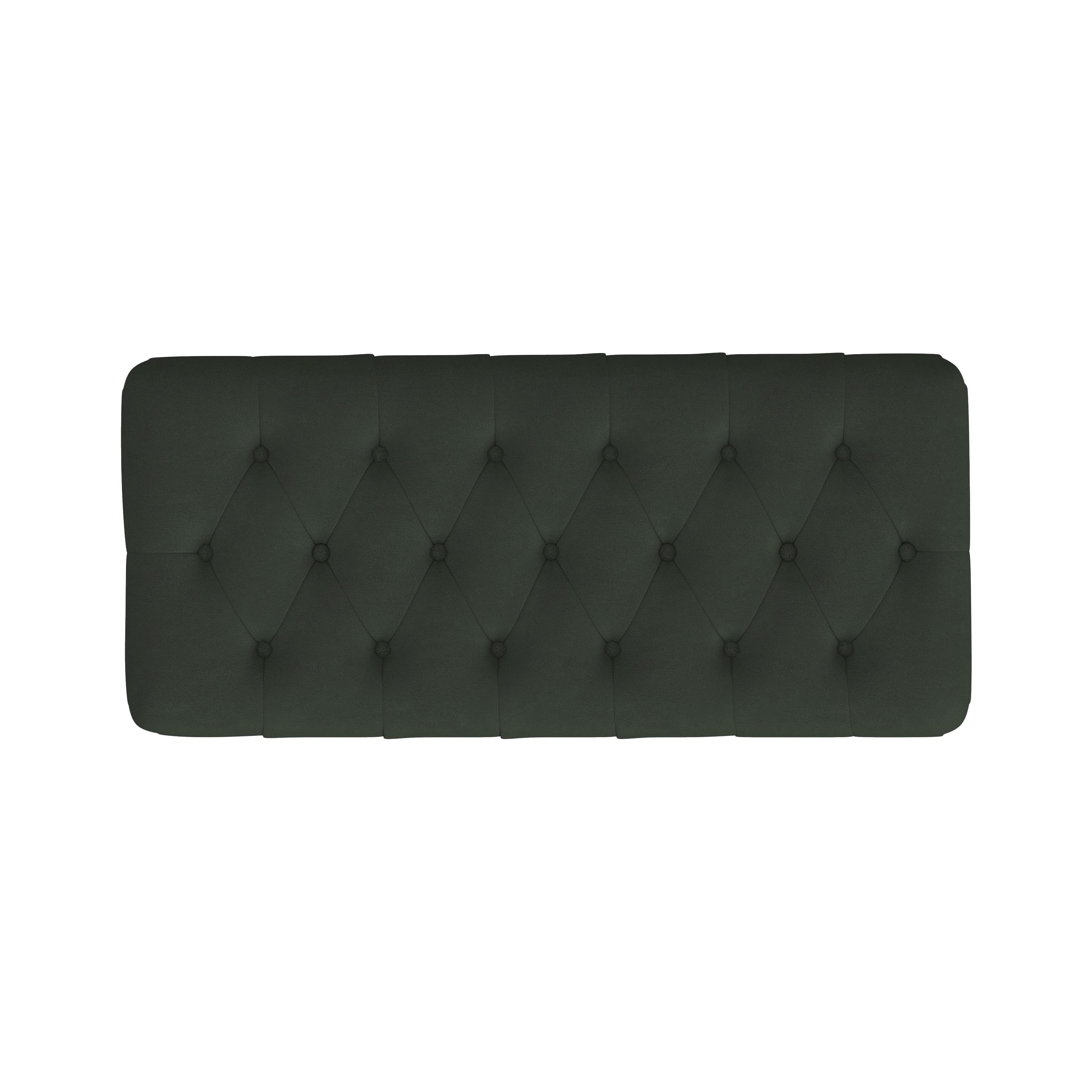 HomePop Velvet Upholstered Storage Bench