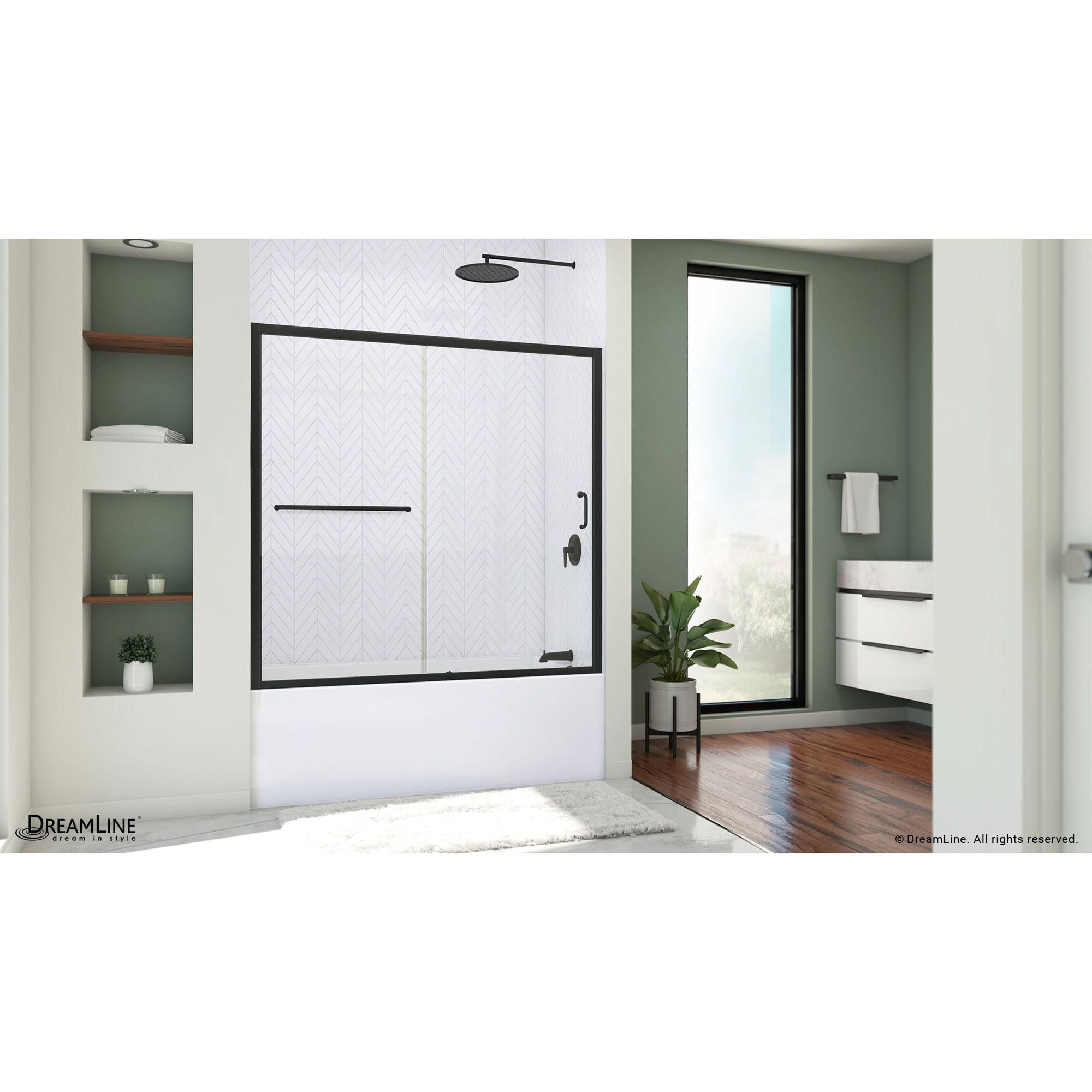 Infinity-Z 28" x 60" Rectangle Sliding Tub Enclosure