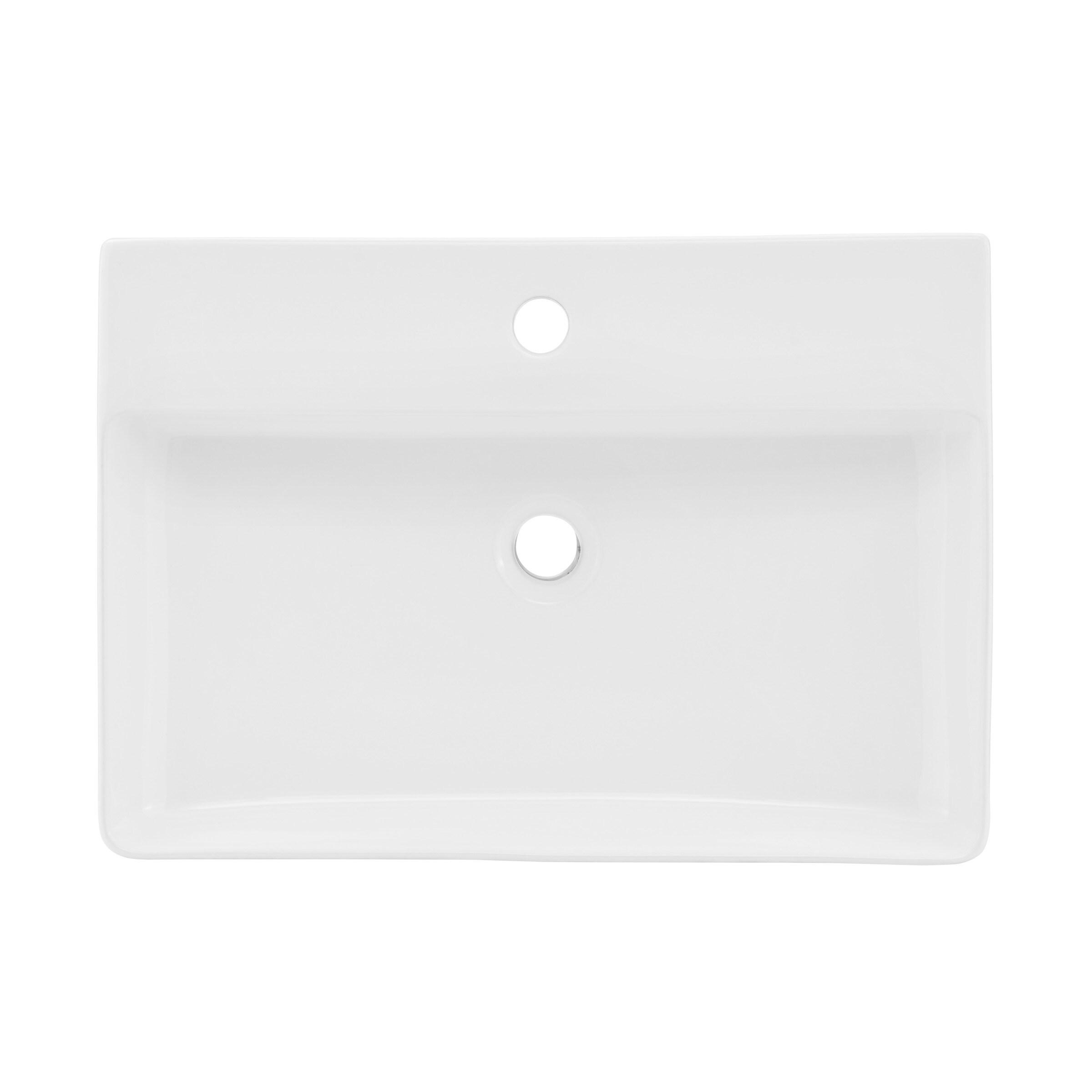 Bastille Square Two-Piece Pedestal Sink