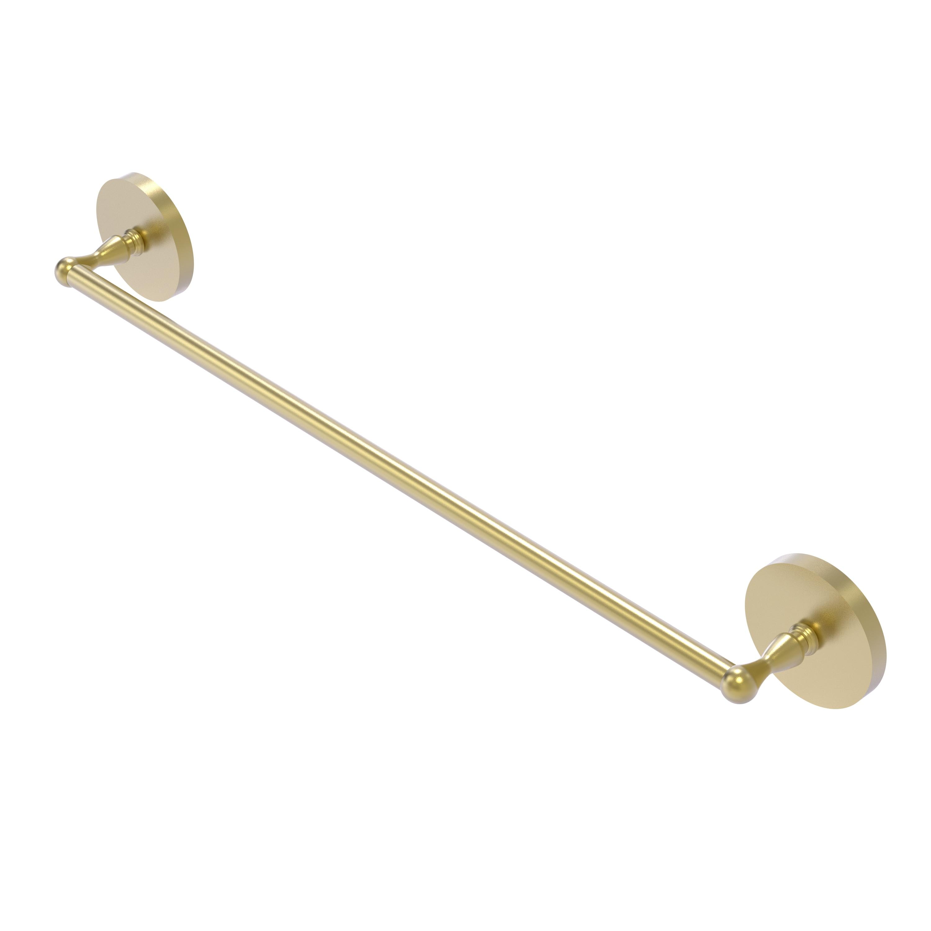 Allied Brass 1031/18-SBR Skyline Collection 18 Inch Towel Bar, Satin Brass