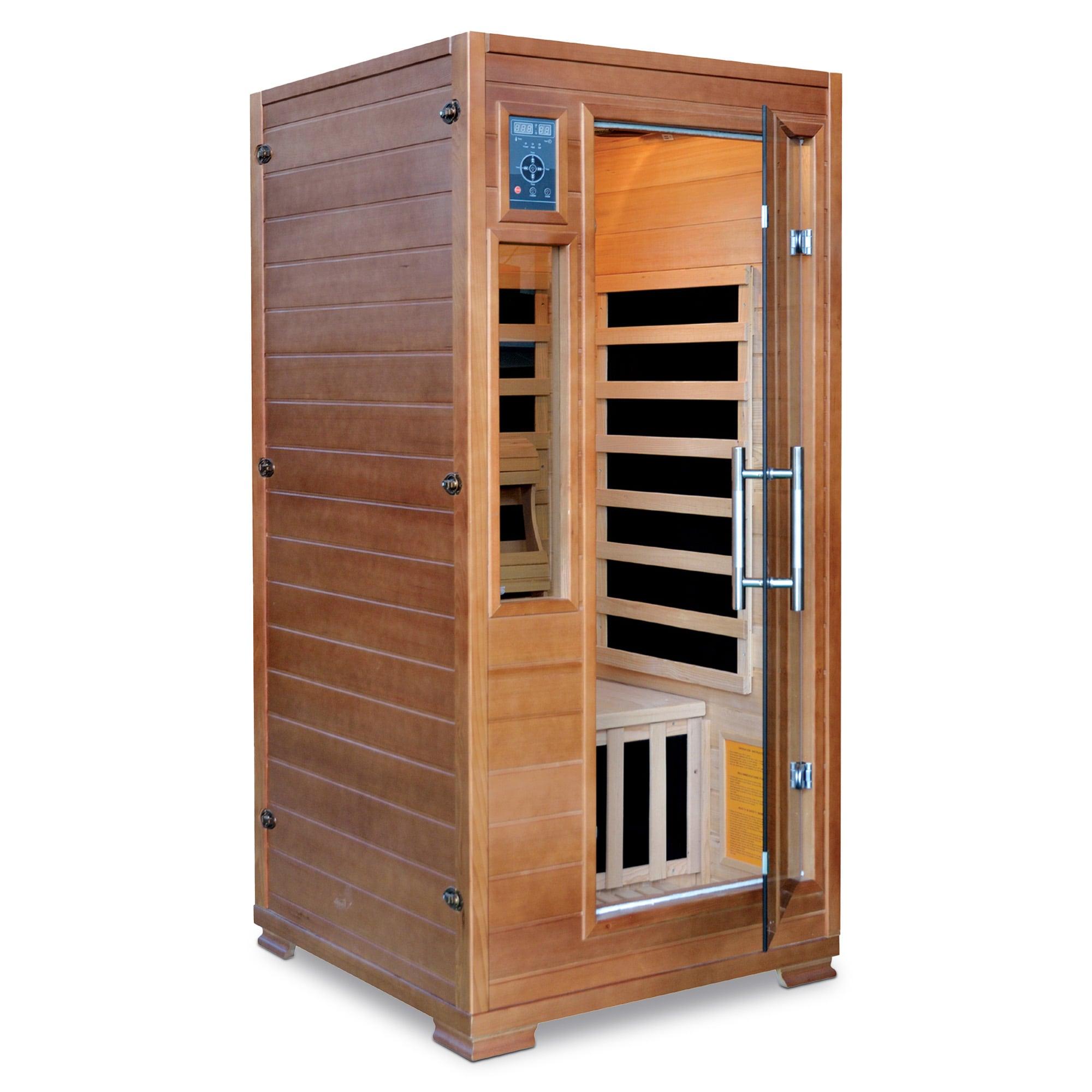 Heatwave 2-Person Hemlock Premium Infrared Sauna with 6 Carbon Heaters