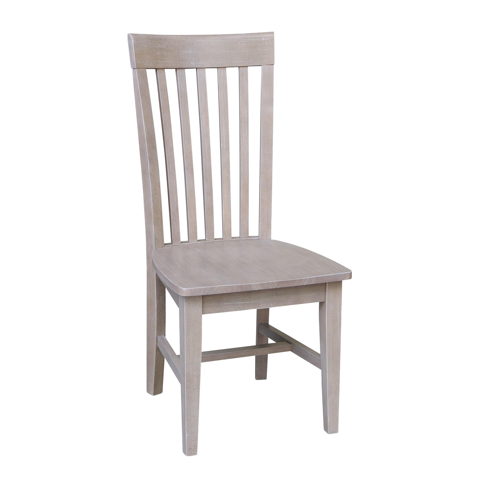 Set of 2 Tall Mission Chairs - International Concepts