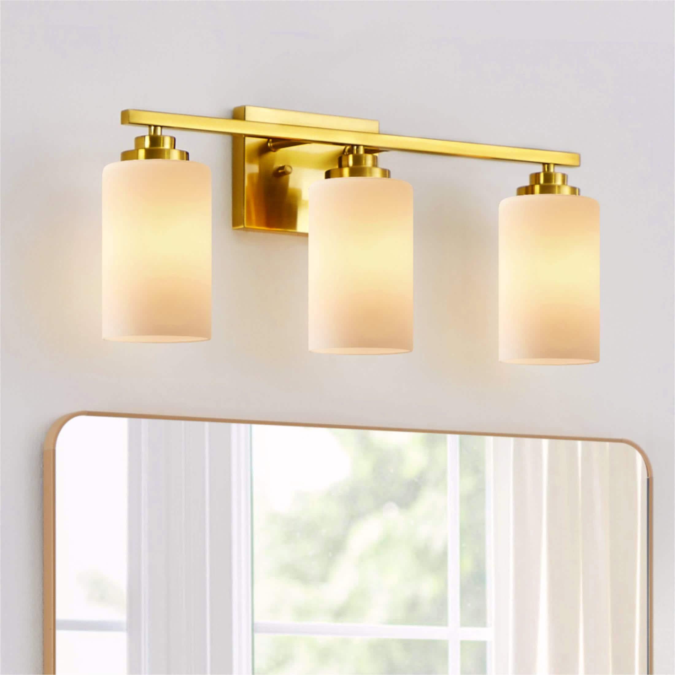 Kawoti Vanity Light With Frosted White Glass