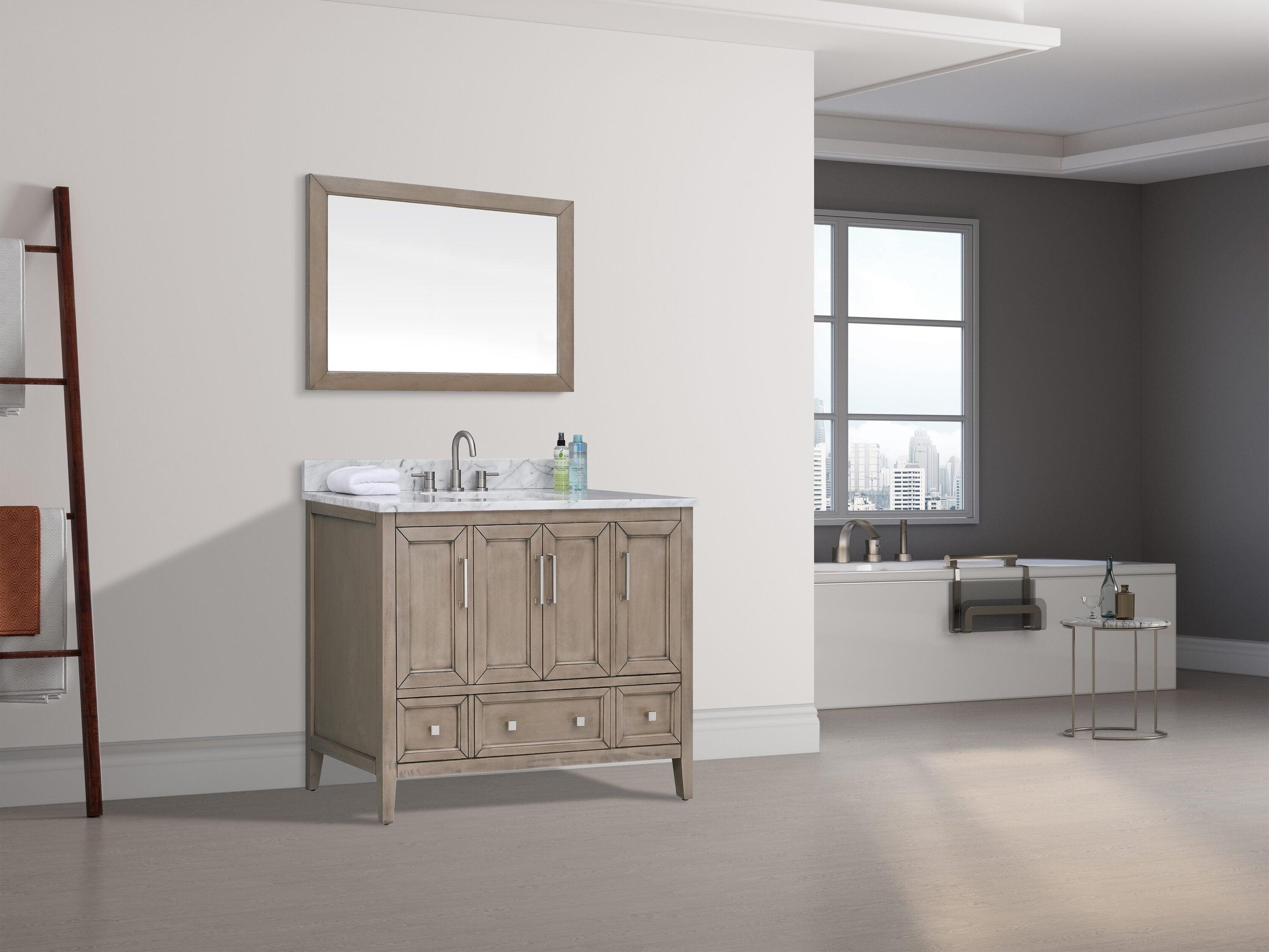 Avanity Everette-Vs43-Wd-C Everette 42" Single Basin Vanity Set - MultiColor
