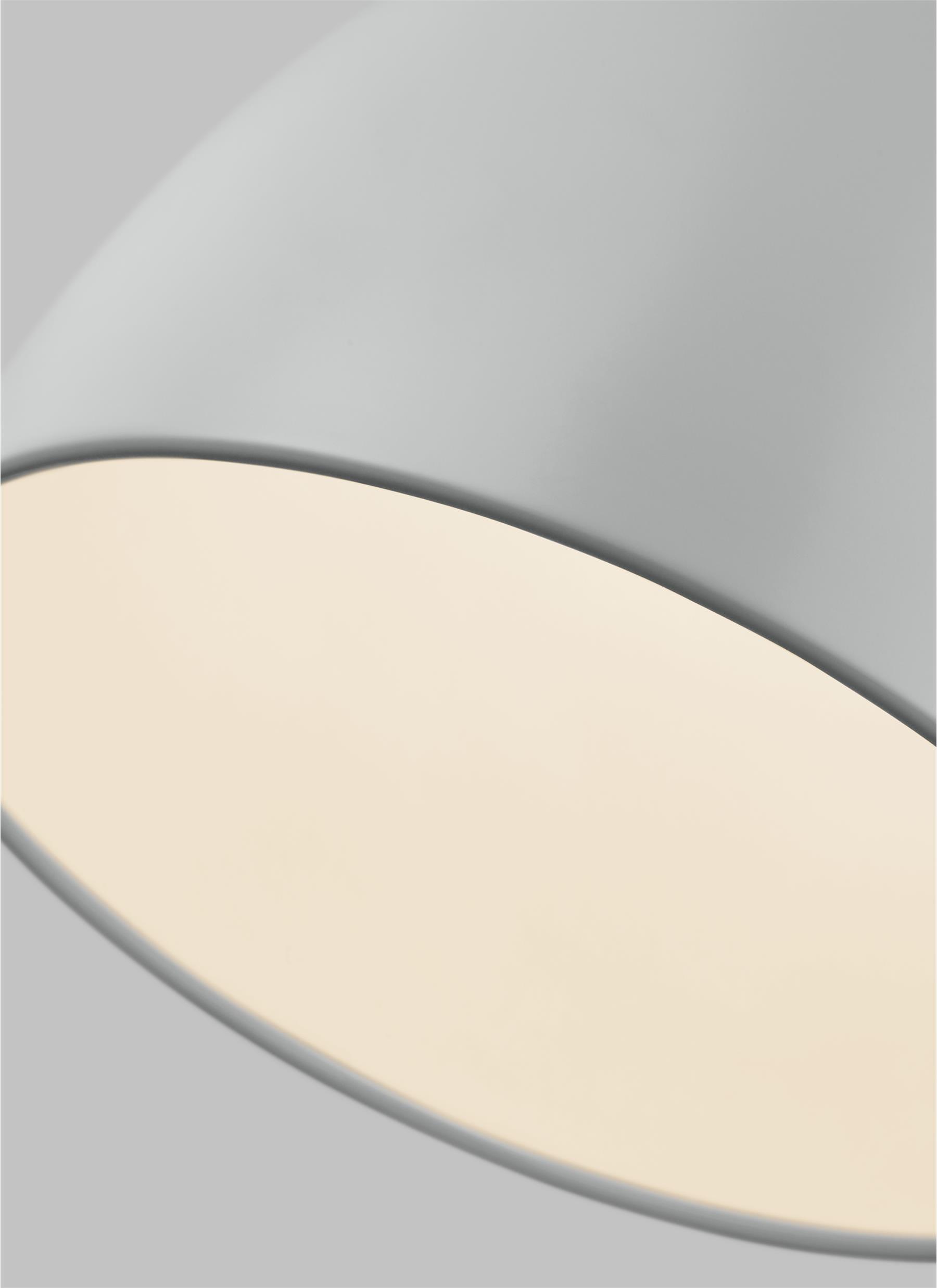 Oden Matte Grey 9" Mini Pendant with Energy Star