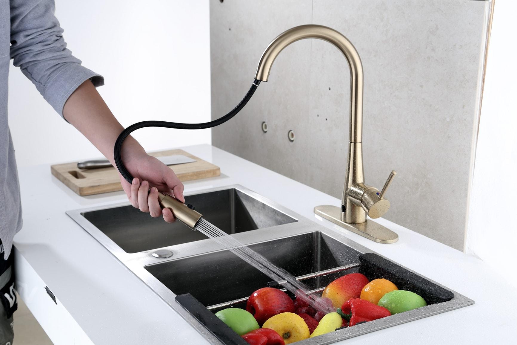 RunFine Group Pull Down Touchless Kitchen Faucet
