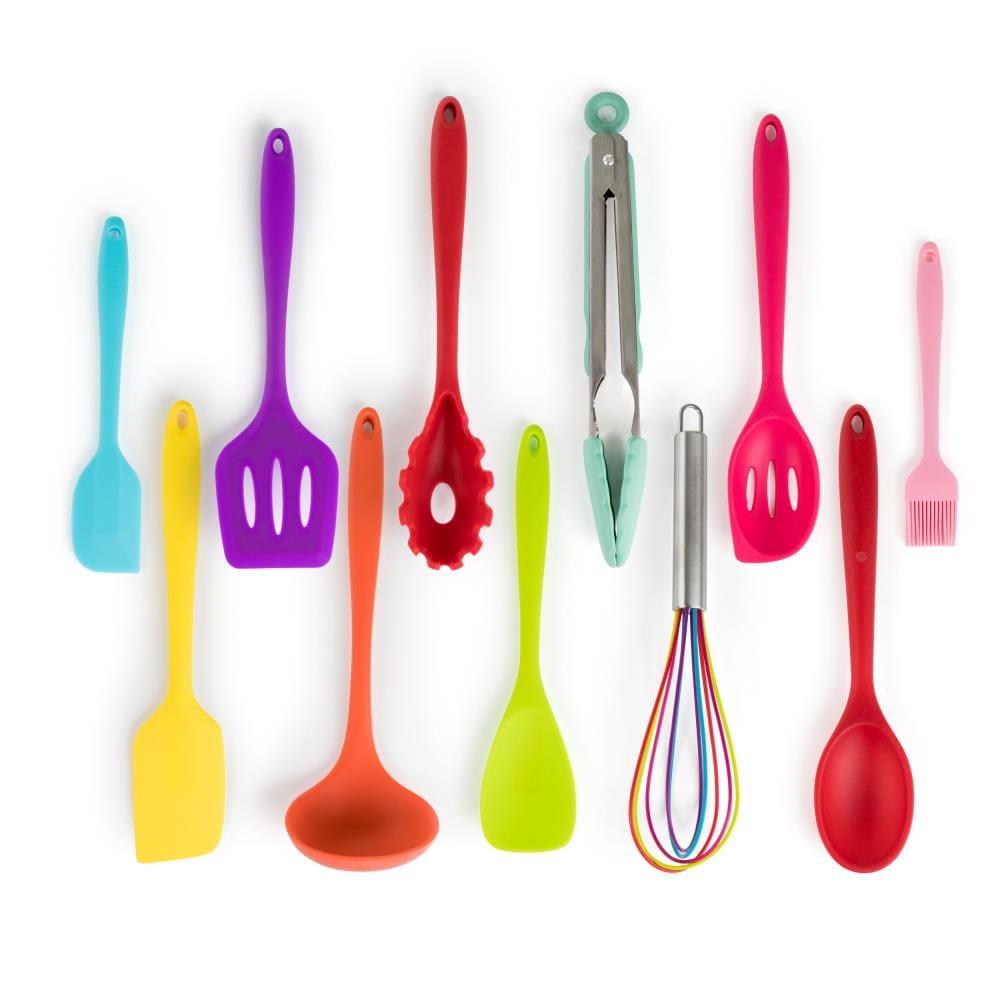 Mega Chef Cooking Utensil Set with Utensil Crock