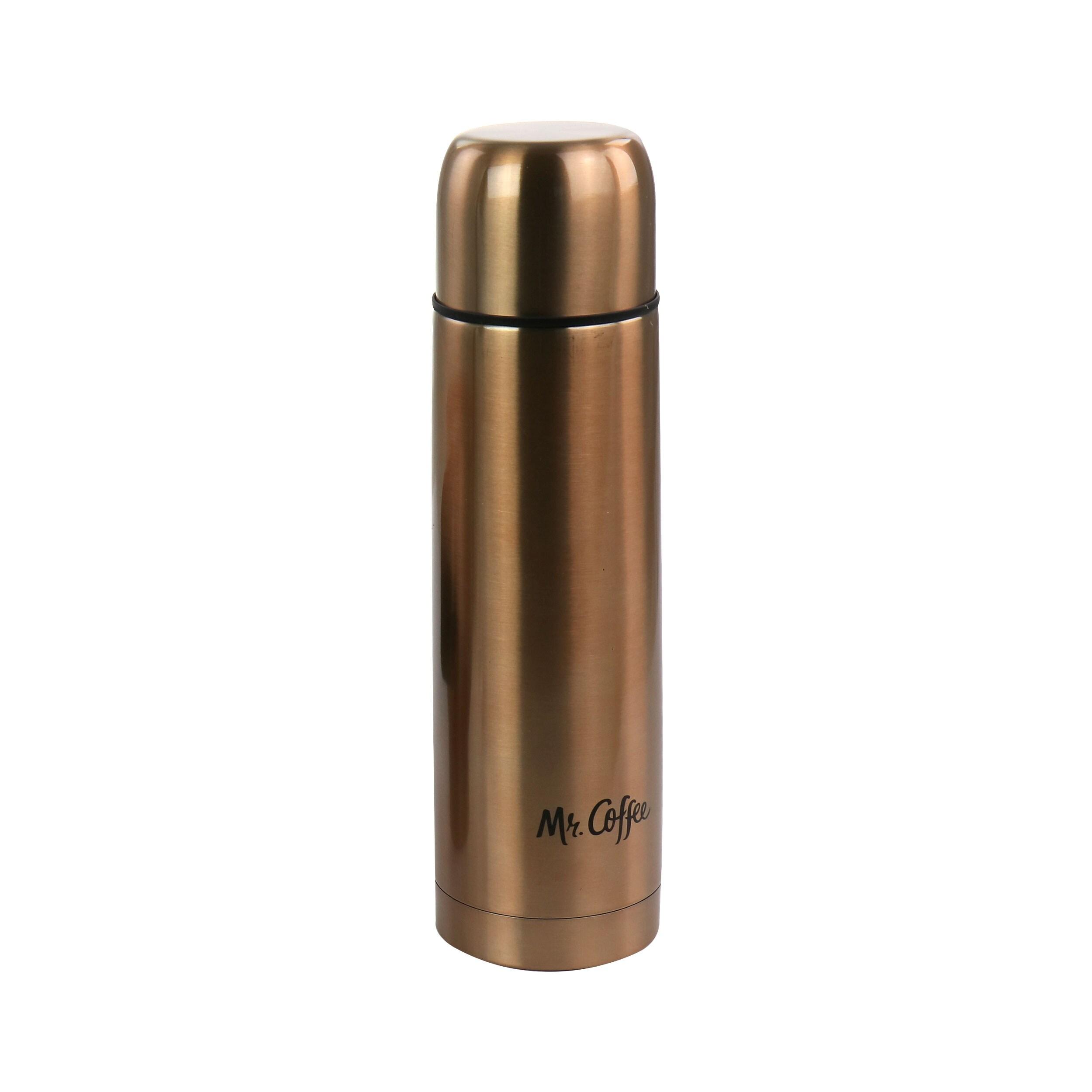 Mr. Coffee Double Wall Stainless Steel Water Bottle and Travel Mug Set