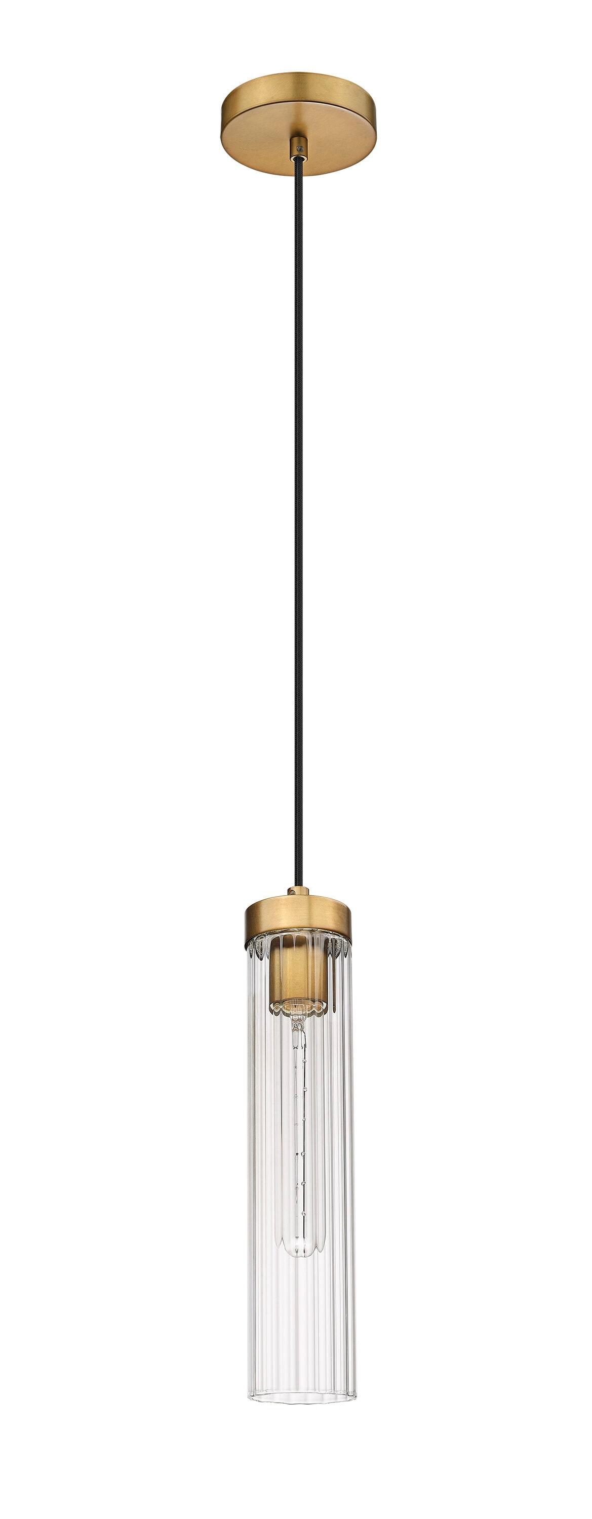 Z-Lite Beau 1 - Light Pendant in  Rubbed Brass