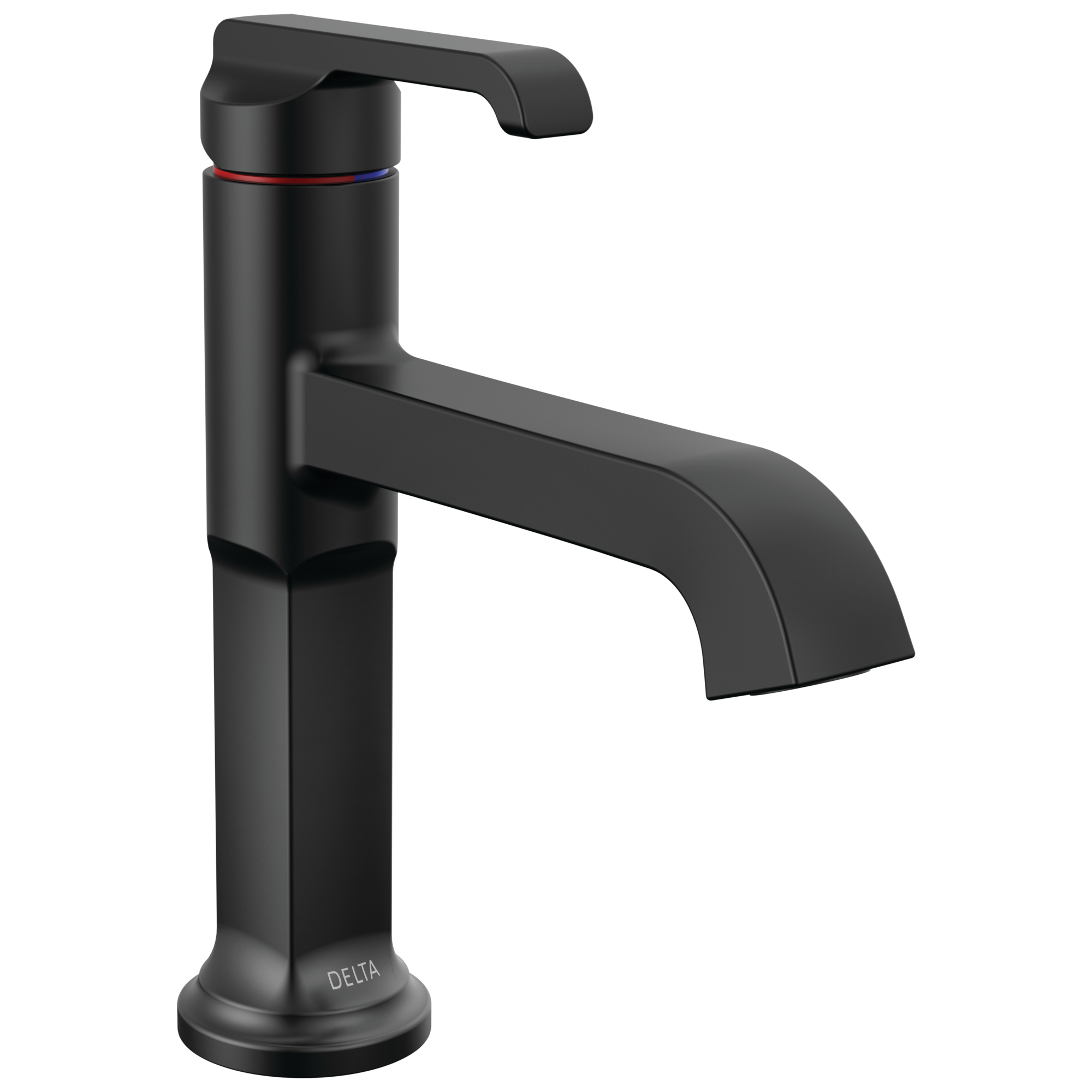 Tetra Single Hole Bathroom Faucet, Single Handle Bathroom Sink Faucet with Drain Assembly