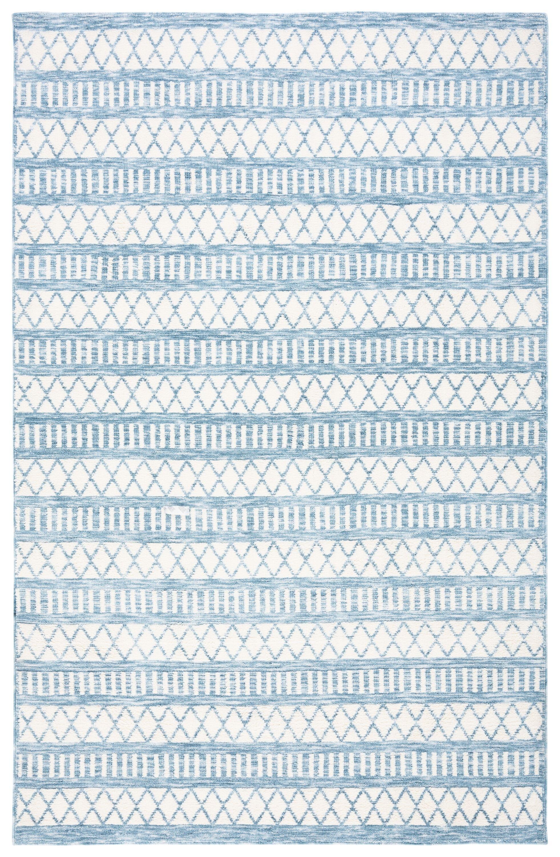 Easy Care ECR114 Power Loomed Machine Washable Area Rug - Ivory/Grey - 3'x5' - Safavieh.