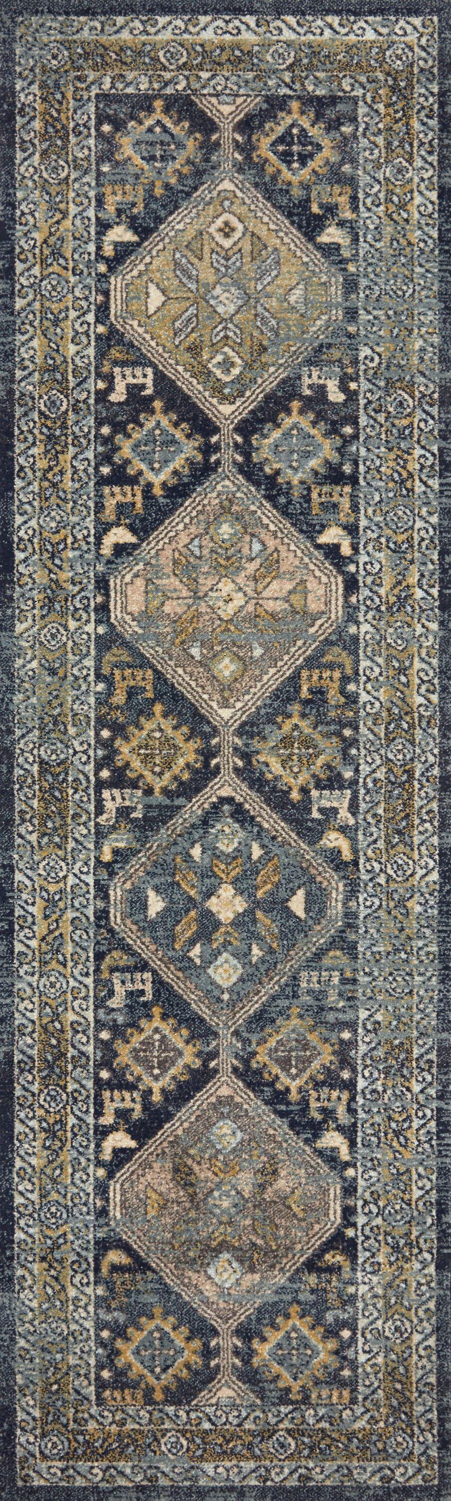 Loloi II Jocelyn Southwestern Navy / Blue Area Rug