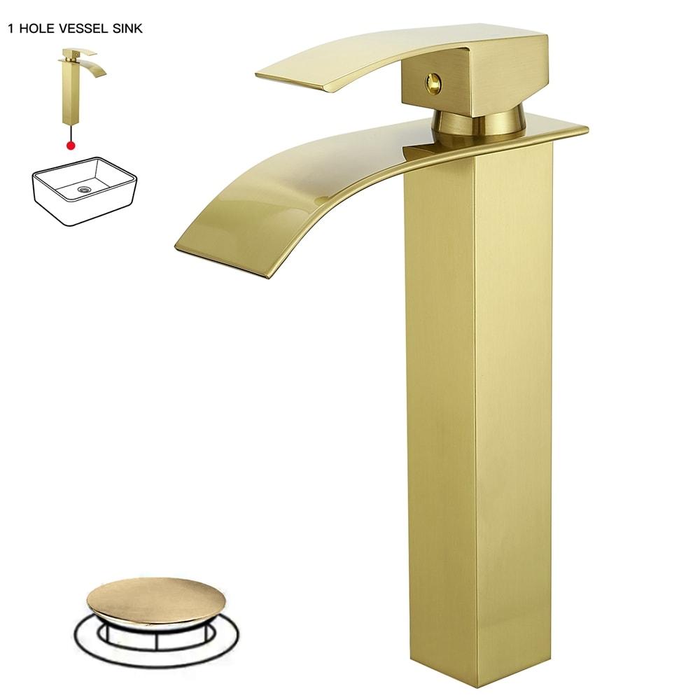 Vessel Sink Faucet Single-handle Bathroom Faucet with Drain Assembly