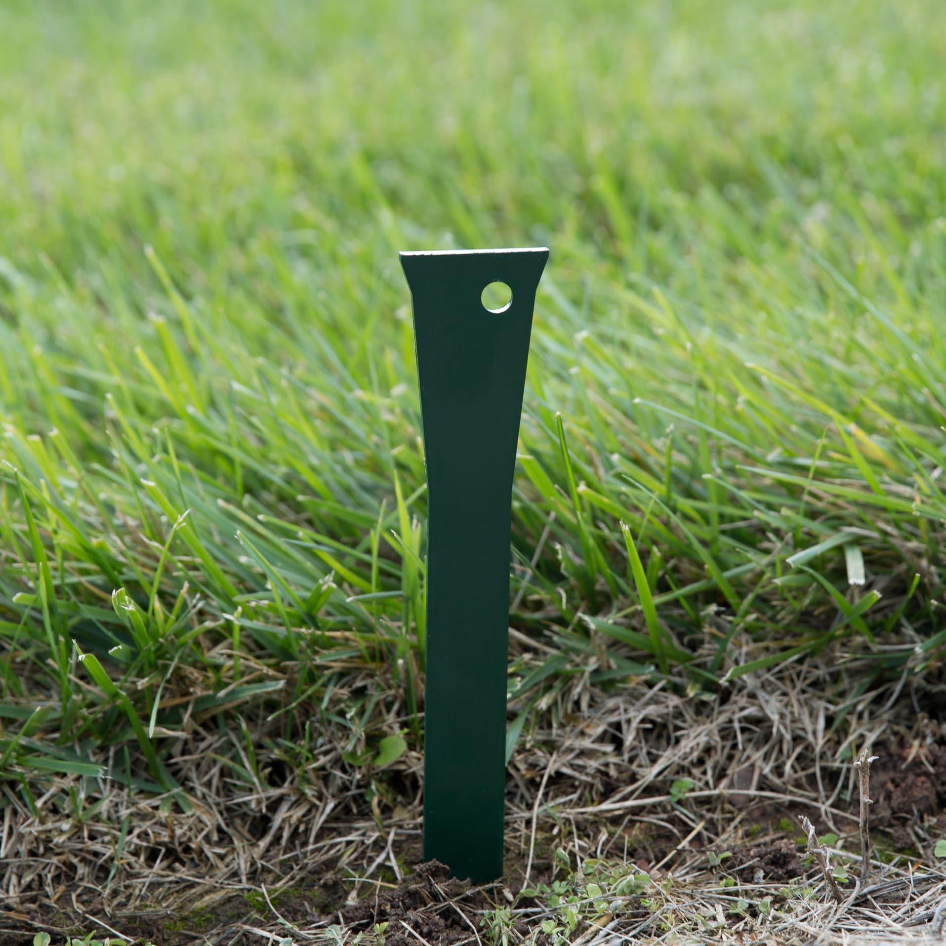 (2-Pk) Individual Edging Extra Stake #10xS Steel 12