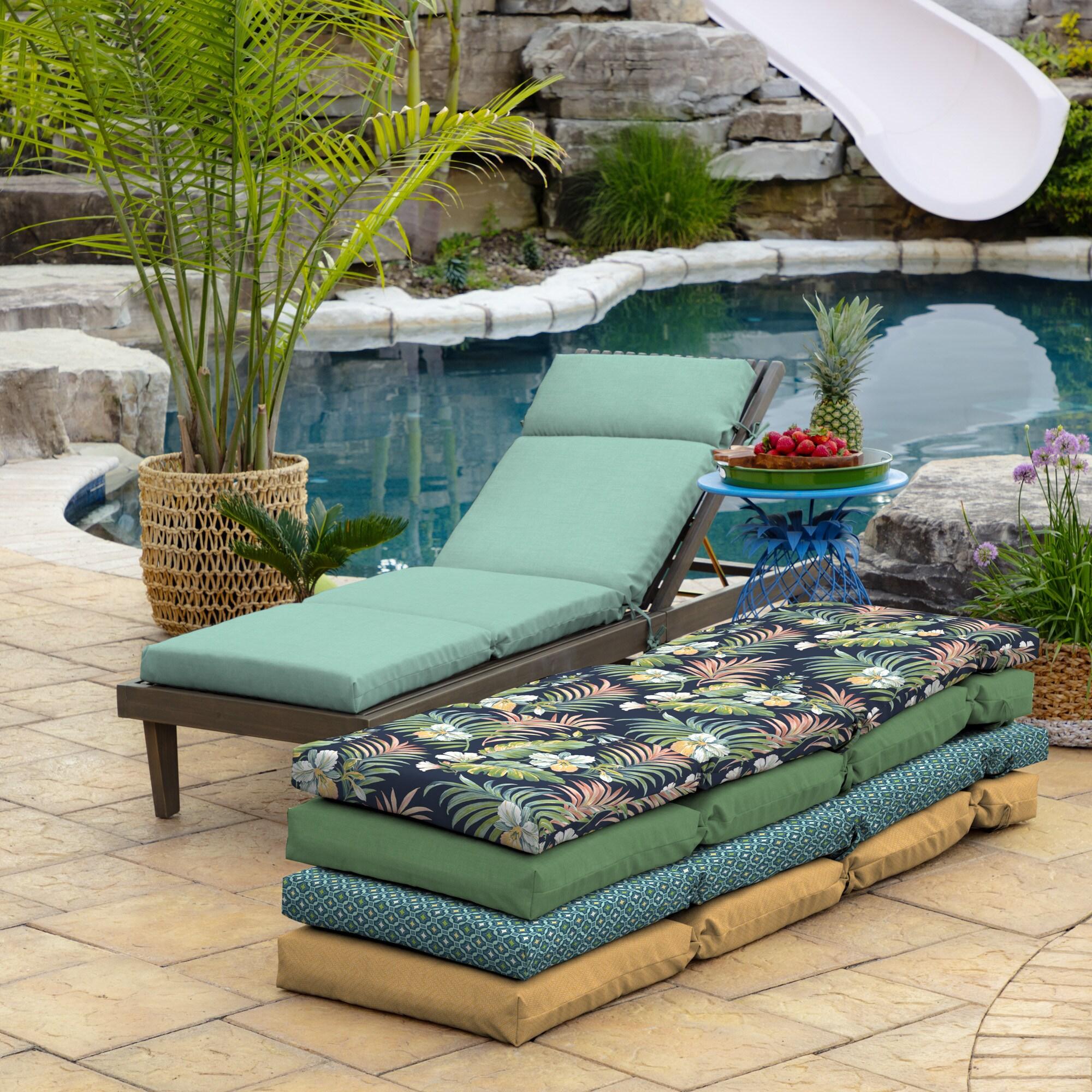 ARDEN Outdoor Chaise Lounge Cushion