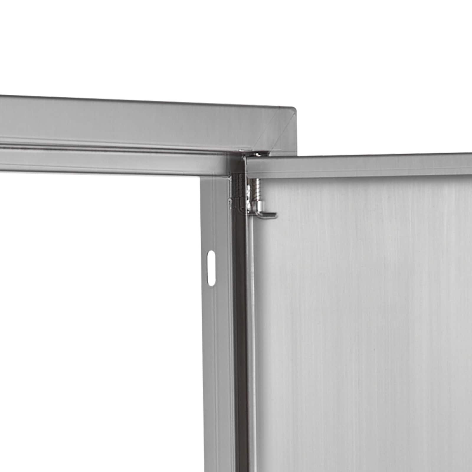 BBQ Access Door, 36W x 24H Inch Double Outdoor Kitchen Door