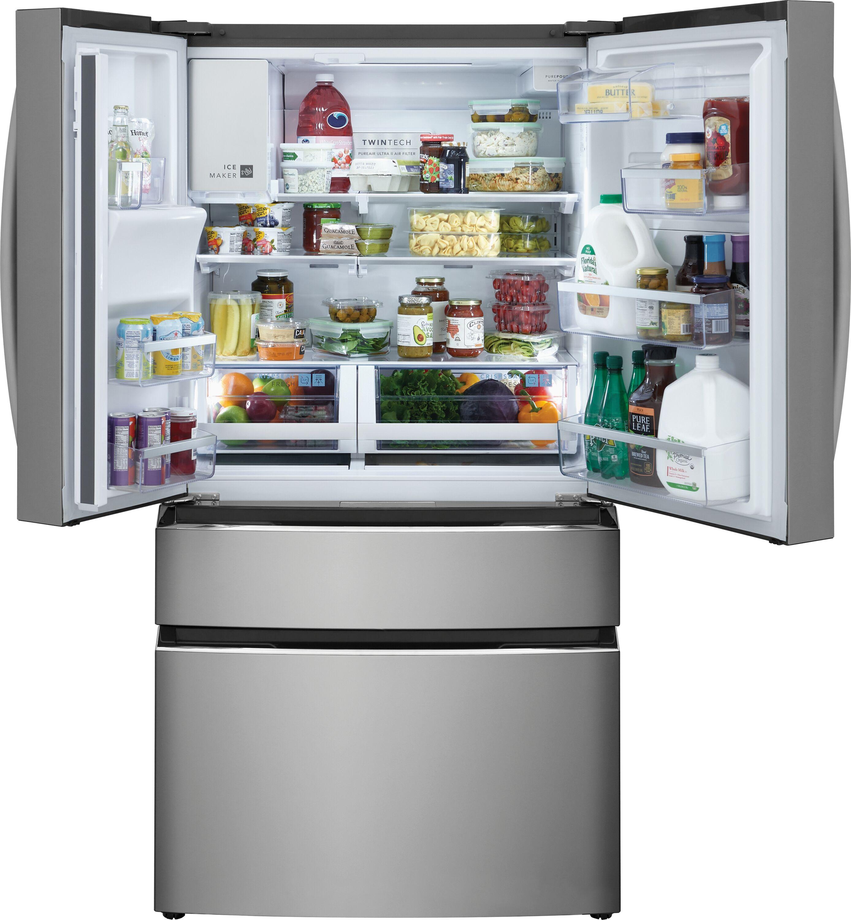 Frigidaire Grms2773a Gallery 36" Wide 26.3 Cu. Ft. Energy Star Certified French Door
