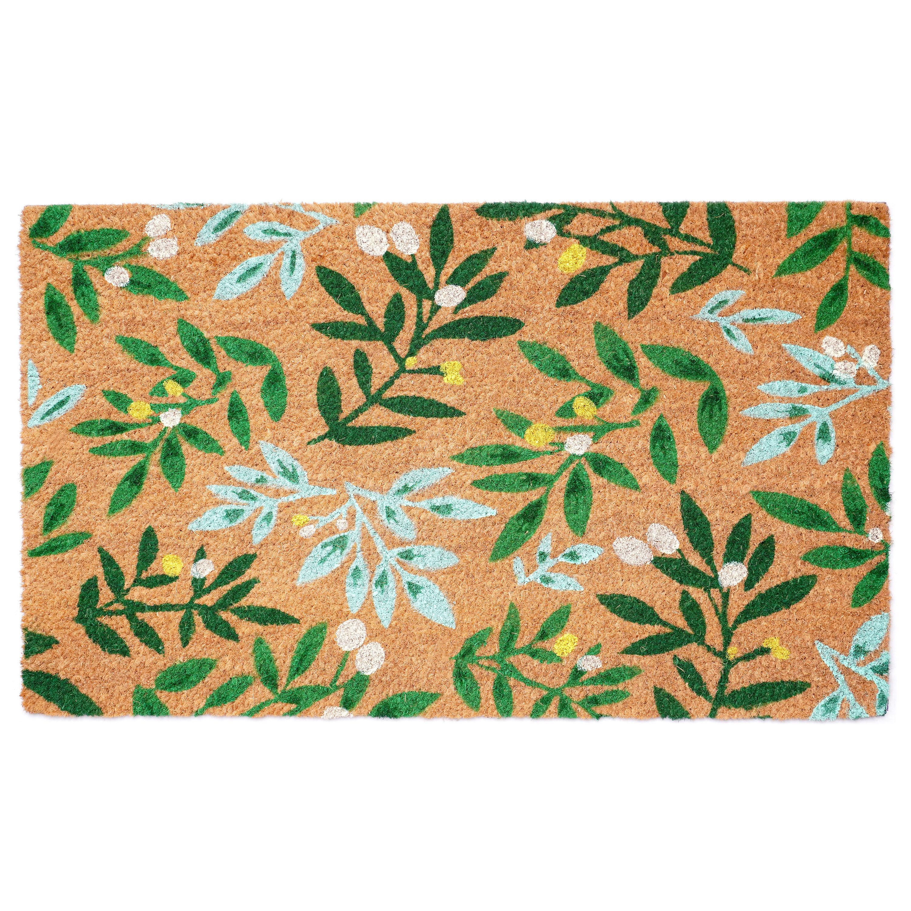 Calloway Mills Non-Slip Floral Outdoor Doormat