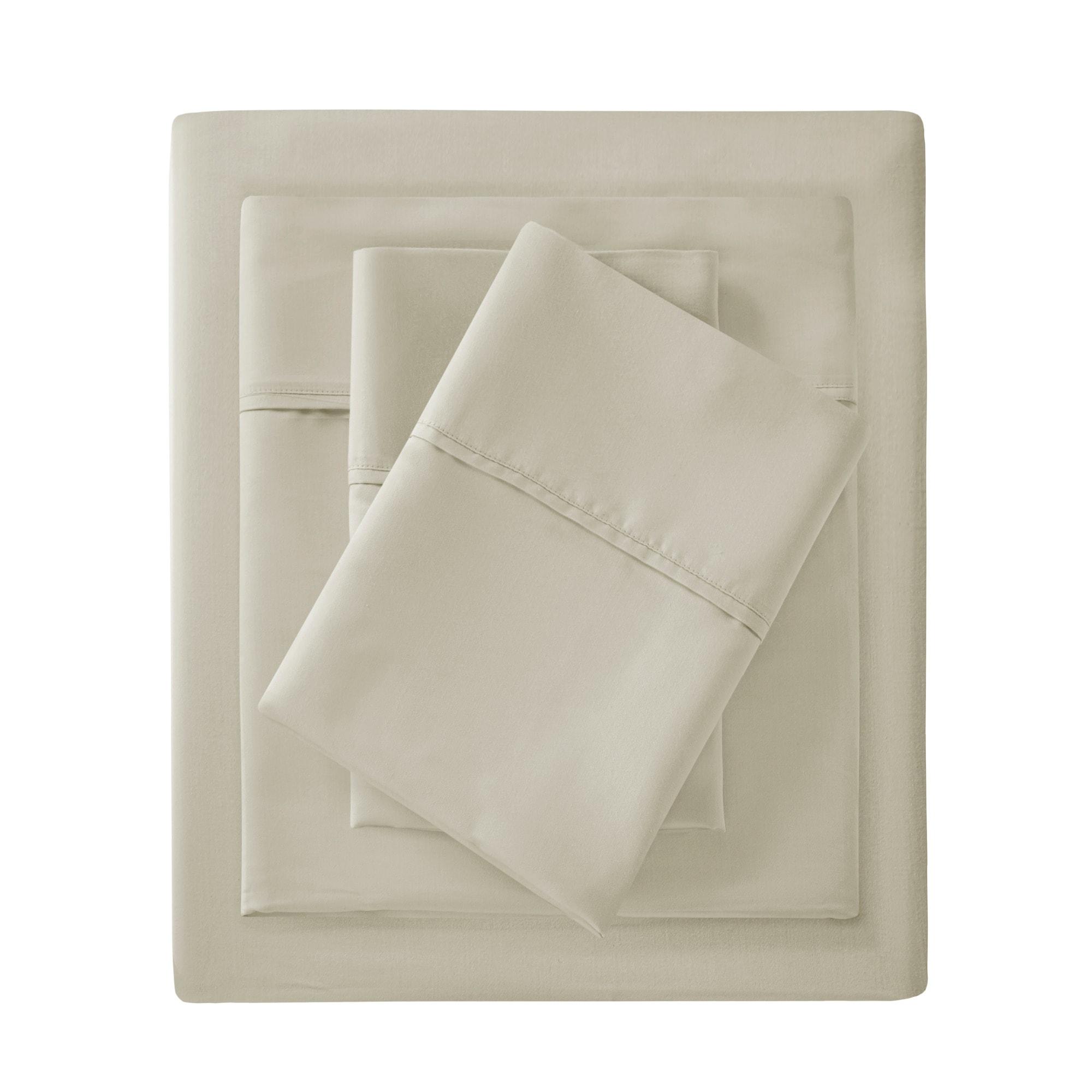 Madison Park 1500 Thread Count Cotton Blend 4-Piece Sheet Set