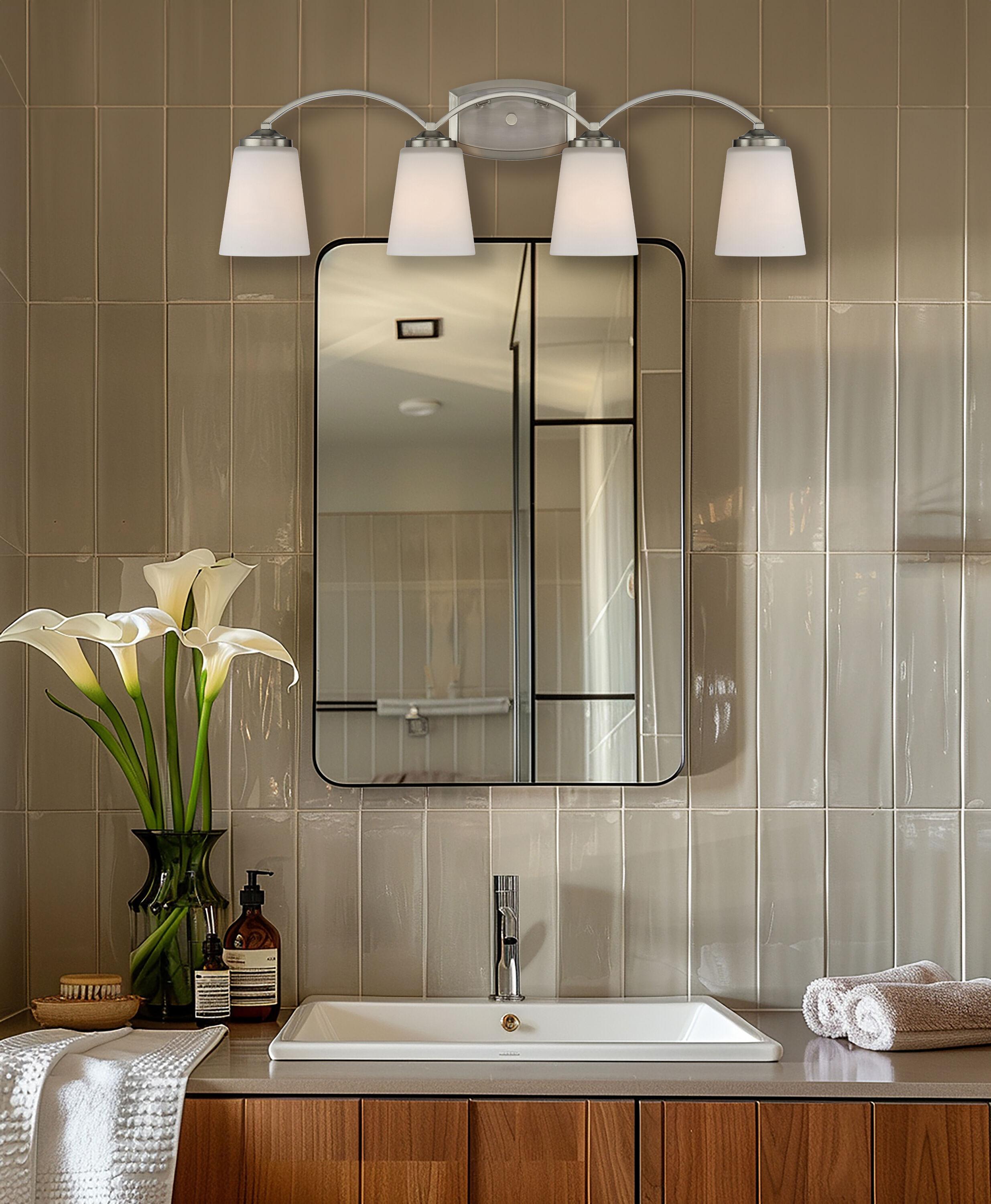 Minka Lavery - Overland Park - 4 Light Transitional Bath Vanity in Transitional