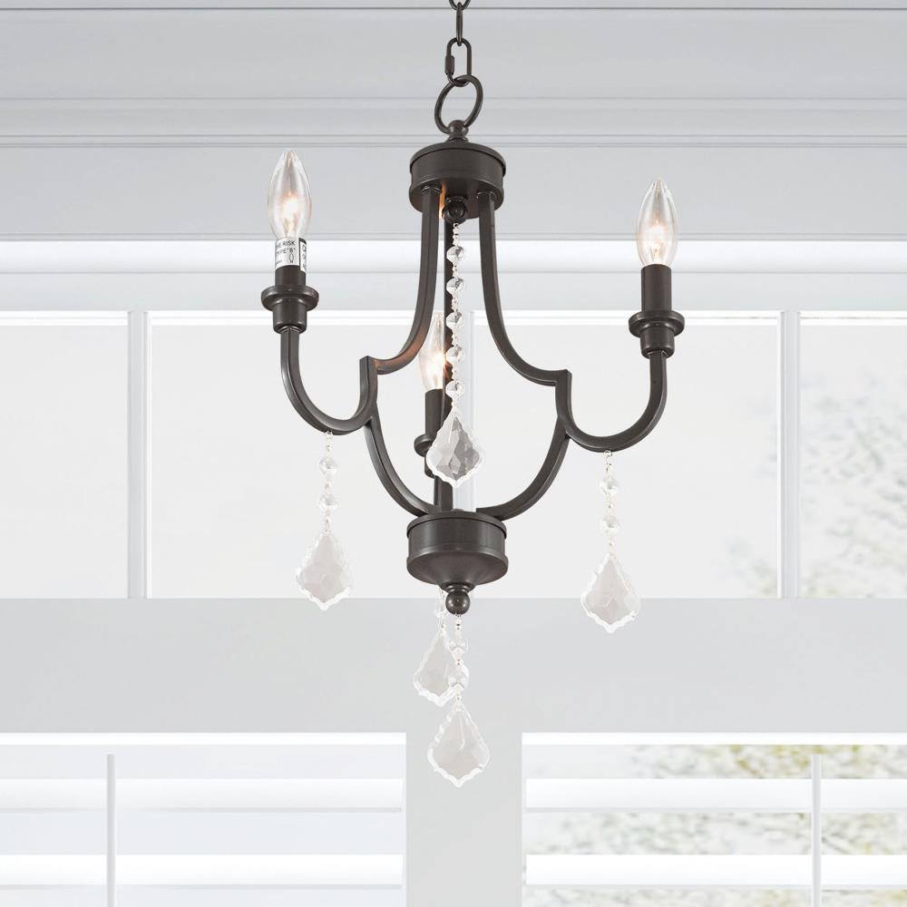Livex Lighting Glendale 3 - Light Chandelier in  English Bronze