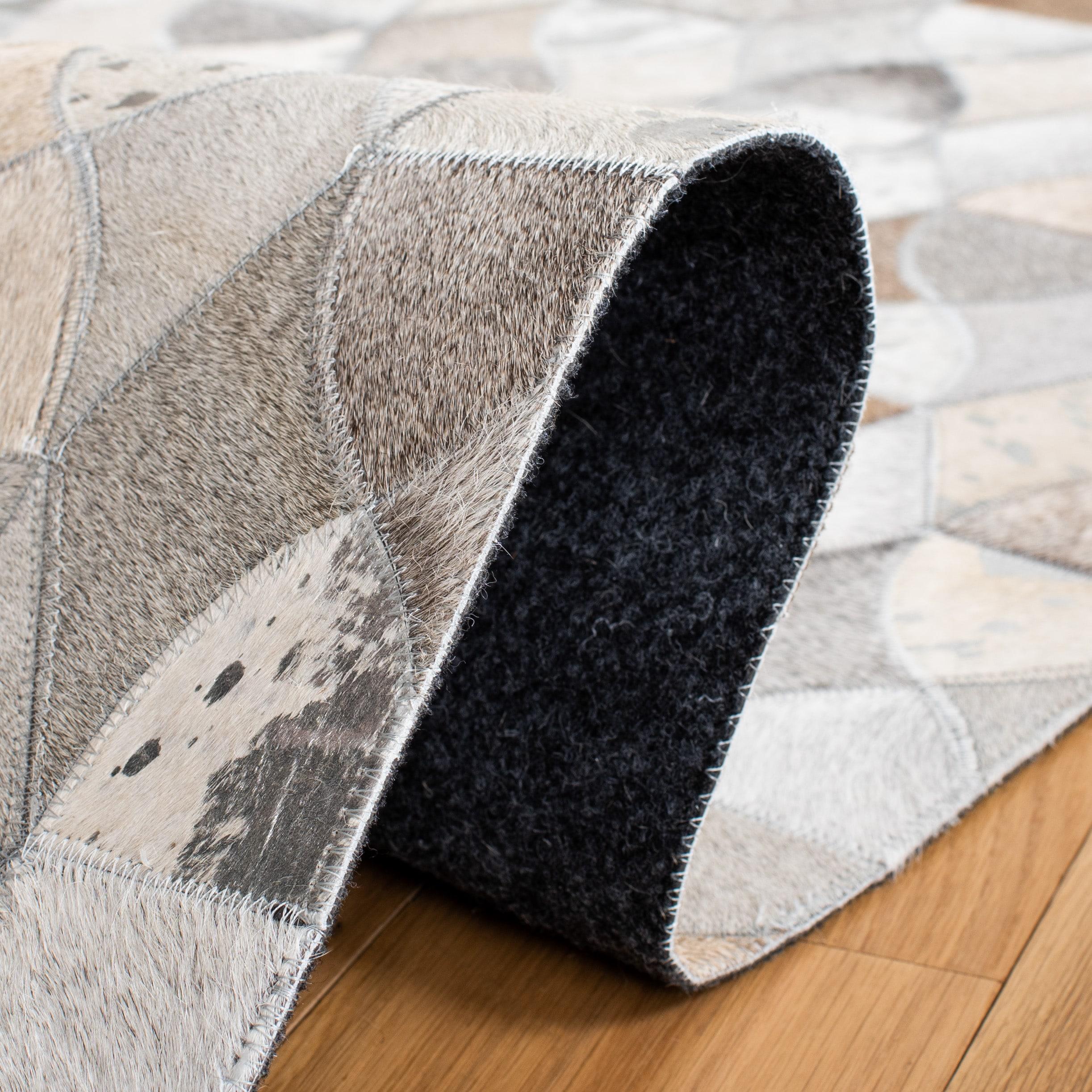 Studio Leather STL231 Hand Woven Indoor Accent Rug - Ivory/Grey - 3'x5' - Safavieh