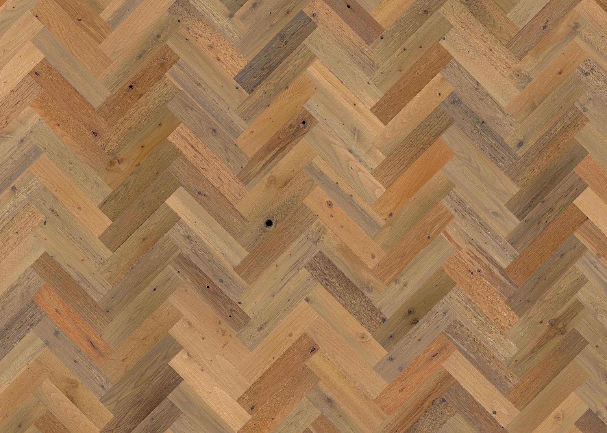 Timberchic River Reclaimed Wooden Wall planks - Simple Peel & Stick Wall Covering Application for DIY Accent Wall & Home Improvement - Premium Wall Paneling - Herringbone Pattern