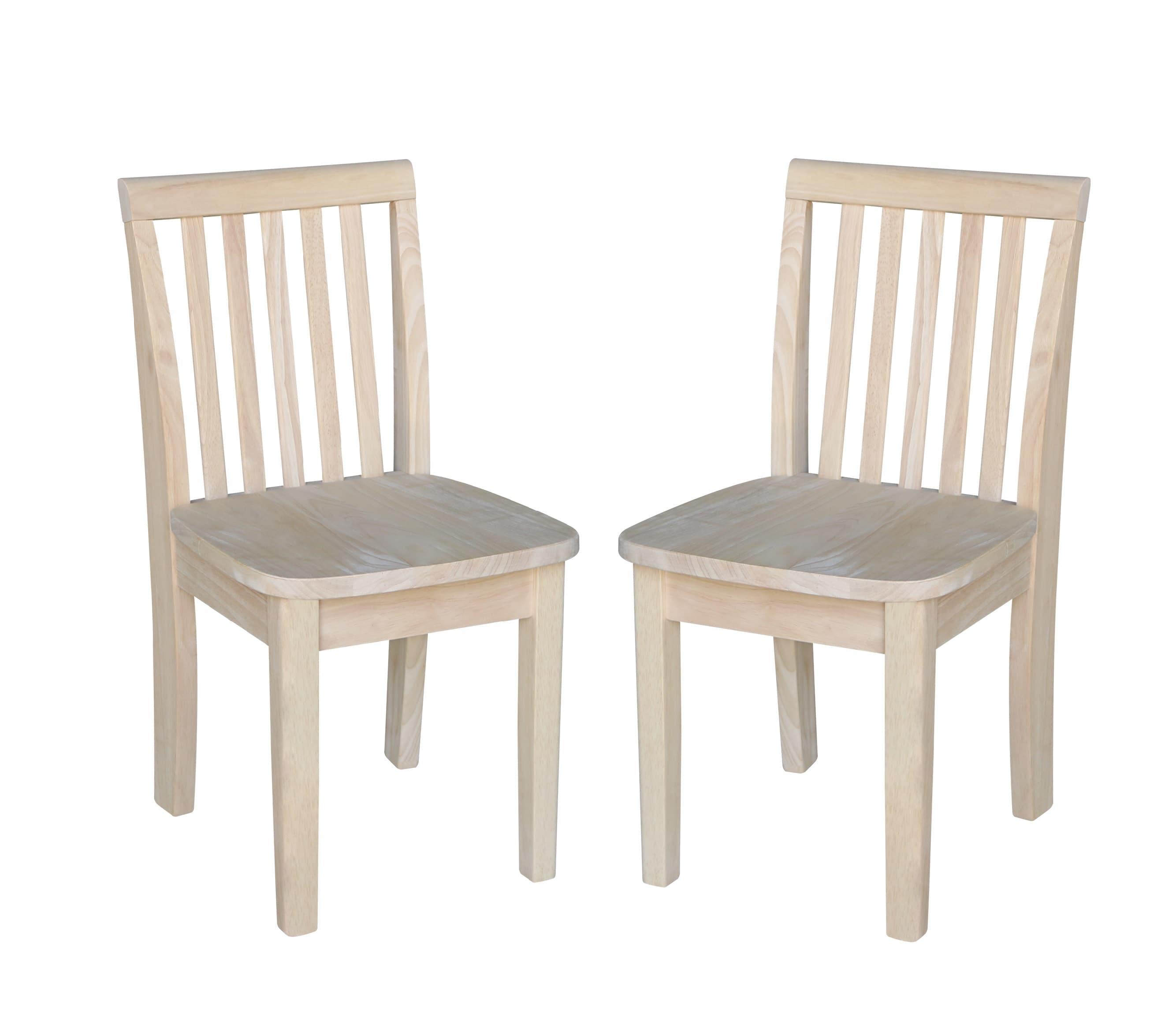 International Concepts Set of Two Mission Juvenile Chairs