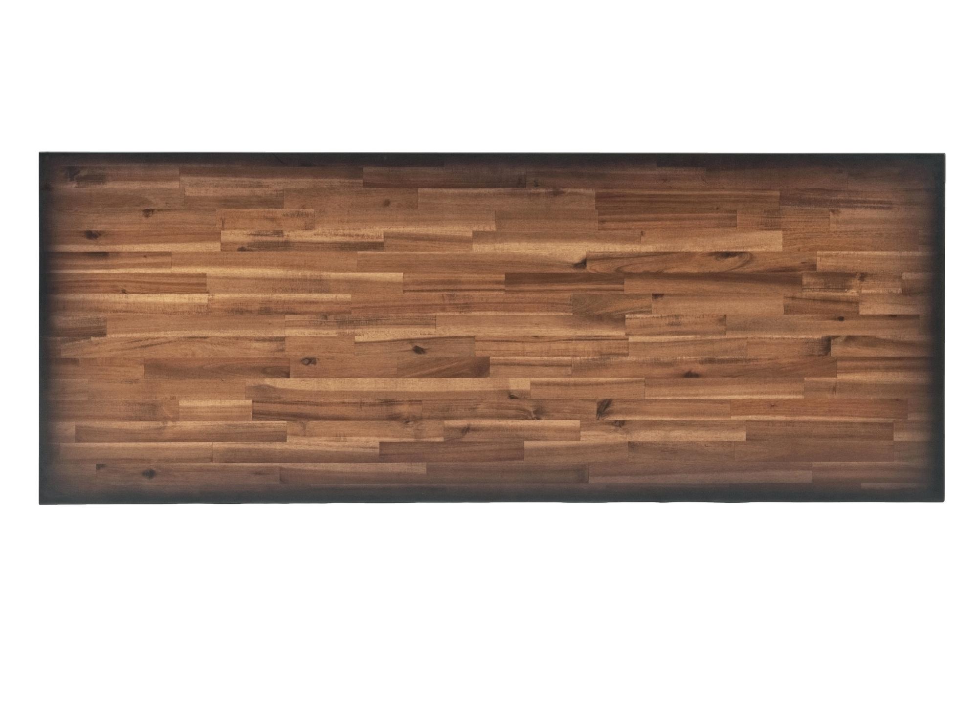 Duramax Building Products Solid Wood Top Metal Base Desk Shell