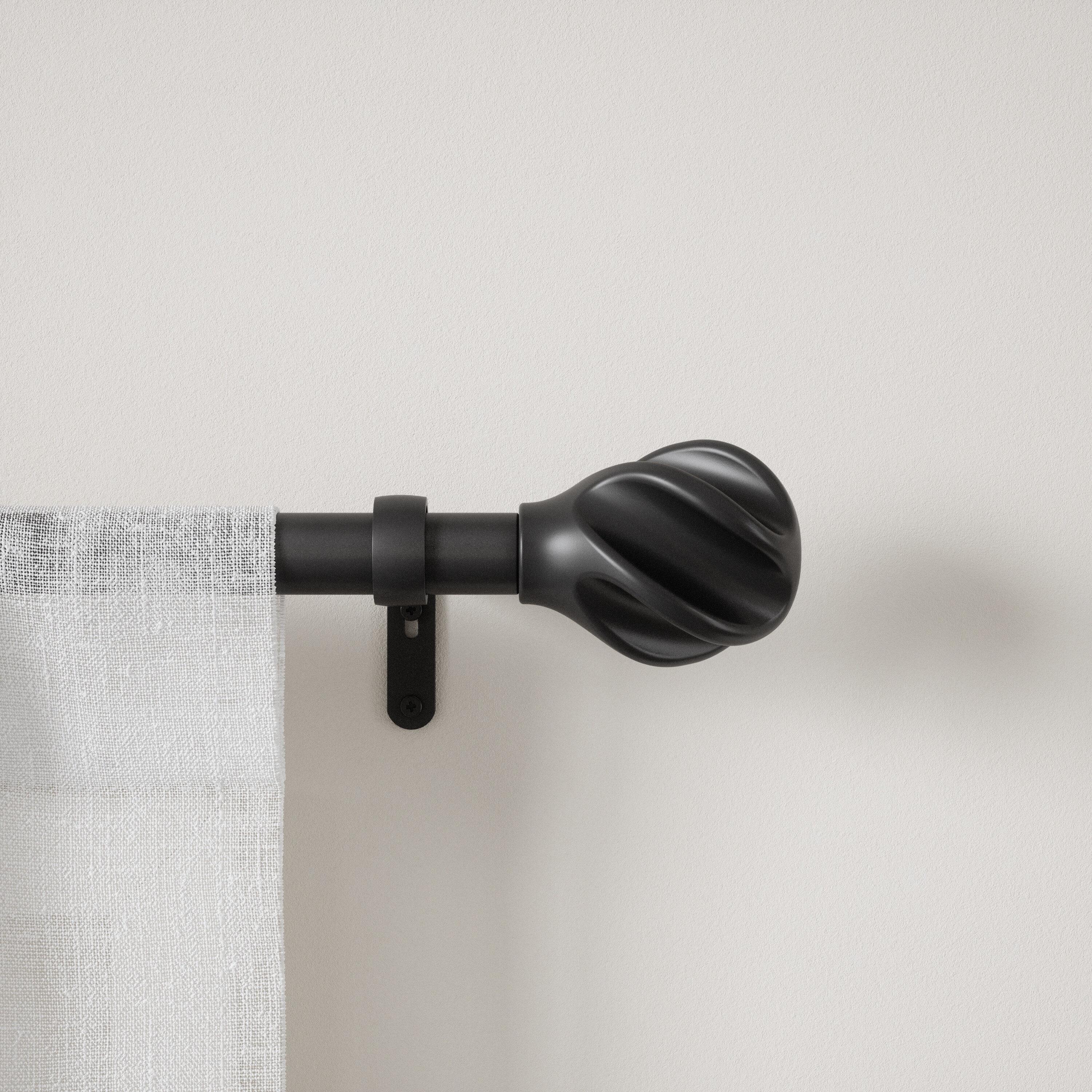 Umbra Steel Adjustable Single Curtain Rod