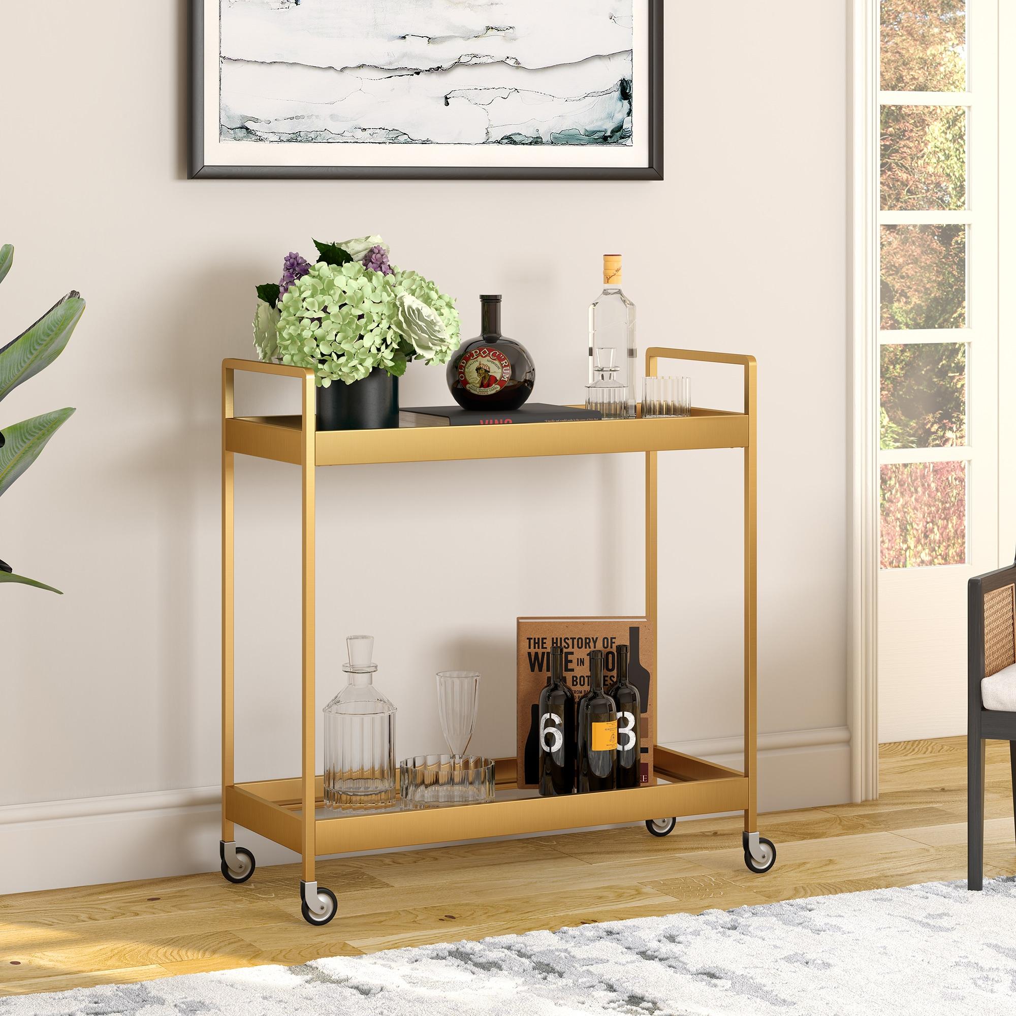 Apprentice Metal Bar Cart