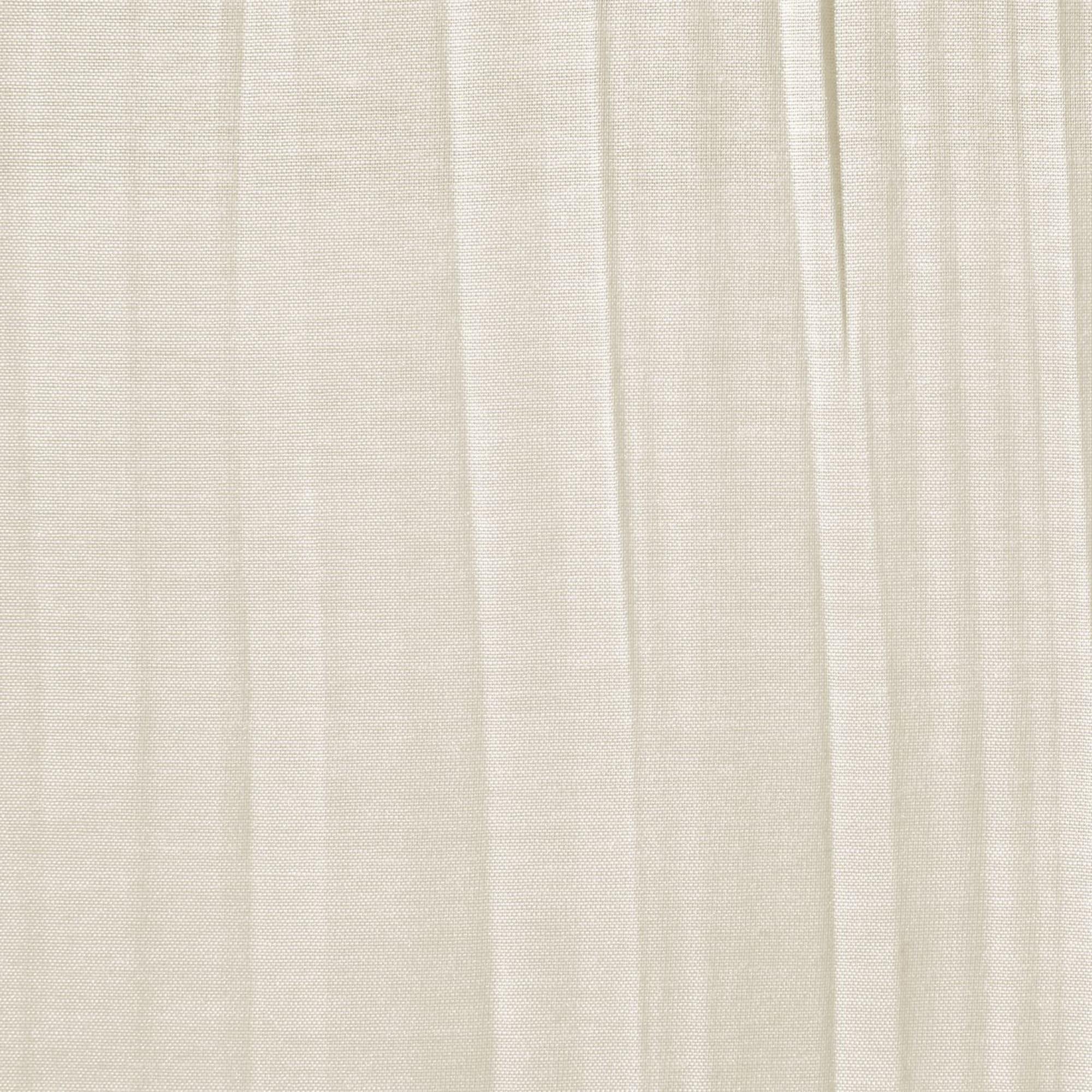 Jolie Semi-Sheer Tie Top Single Window Curtain Panel - 52" x 95" - Ivory - Elrene Home Fashions