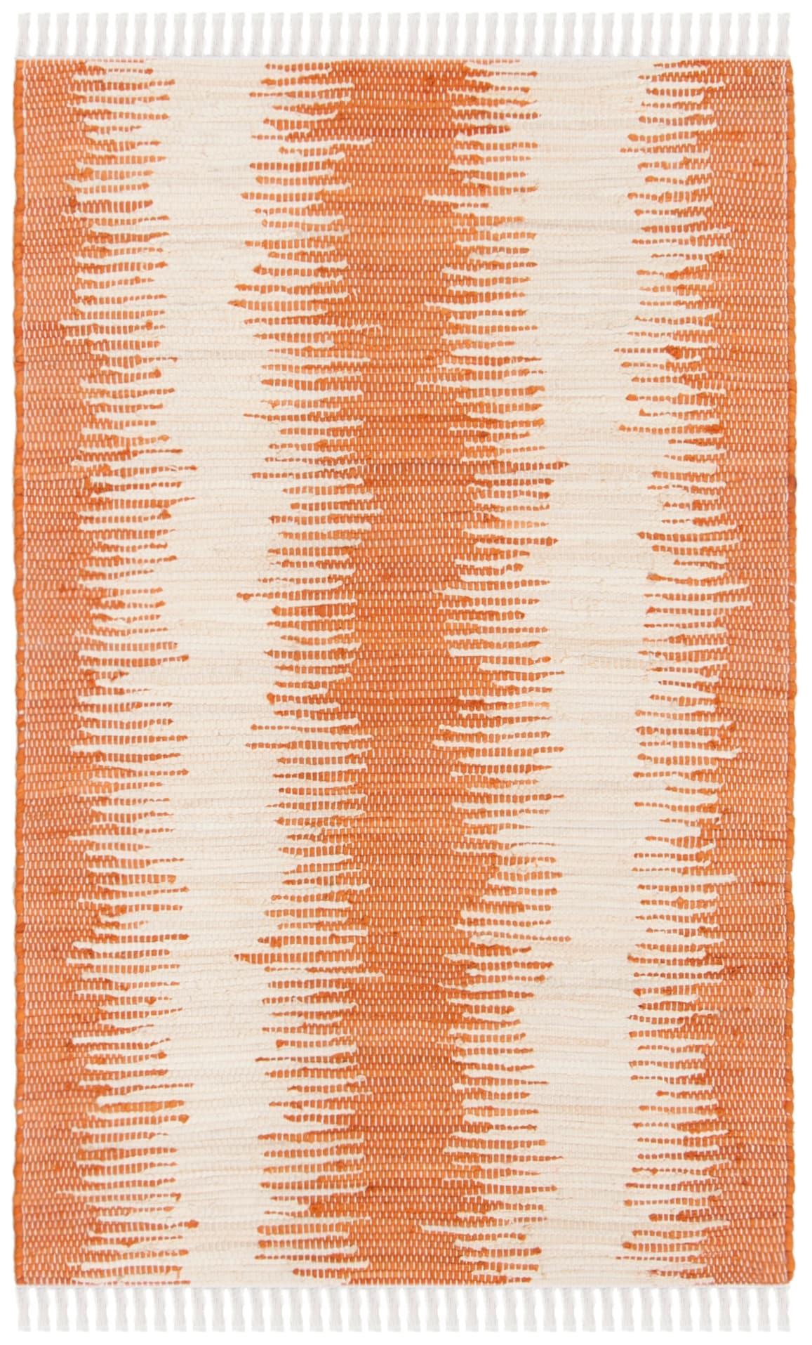 Montauk MTK751 Hand Woven Indoor Accent Rug - Orange - 2'6"x4' - Safavieh