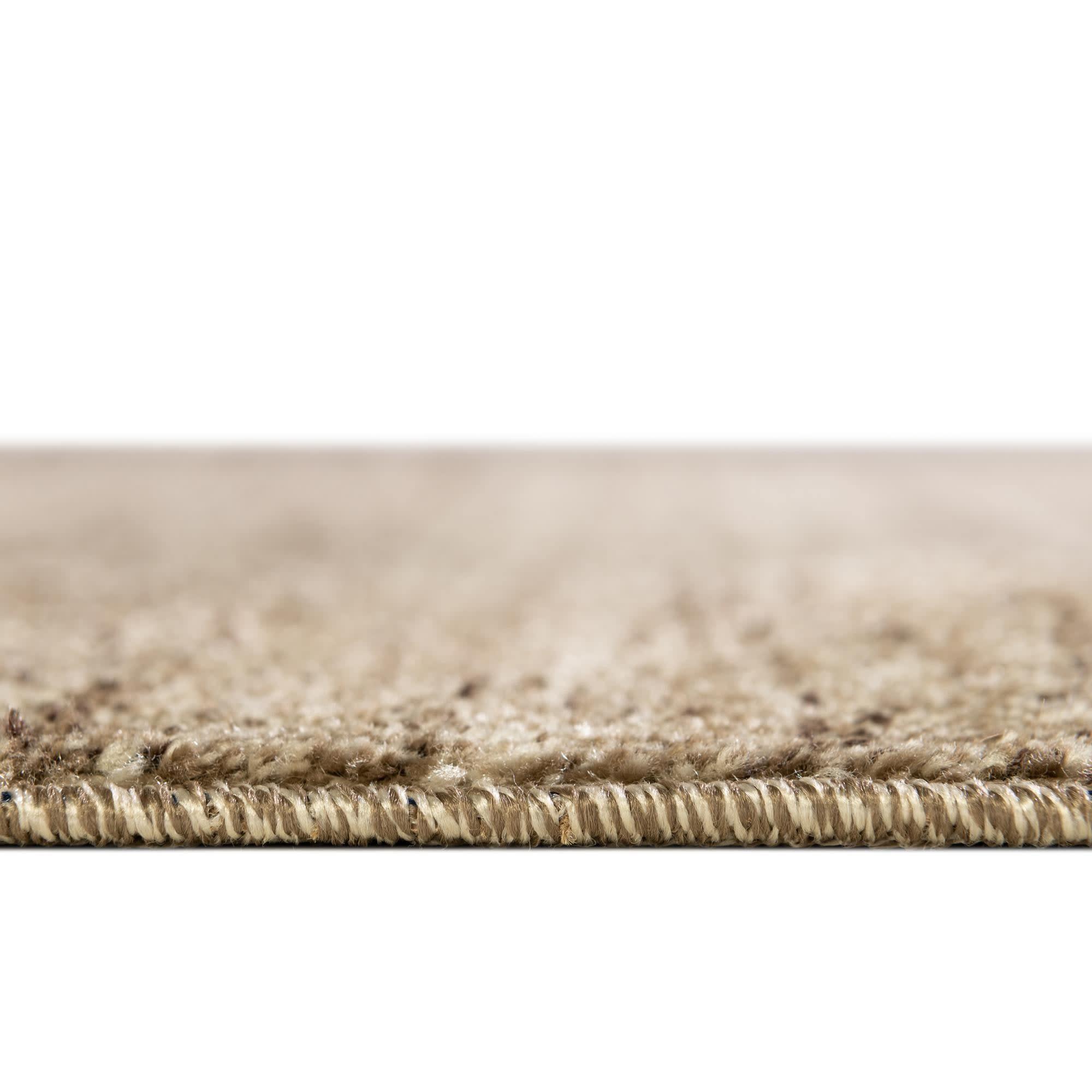 Unique Loom Abigail Del Mar Area Rug , 8'x8' Square ,Beige