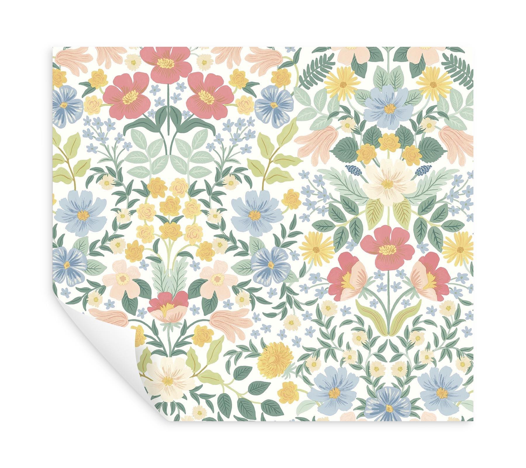 Bramble Garden 20" L x 27" W Peel and Stick Wallpaper Roll