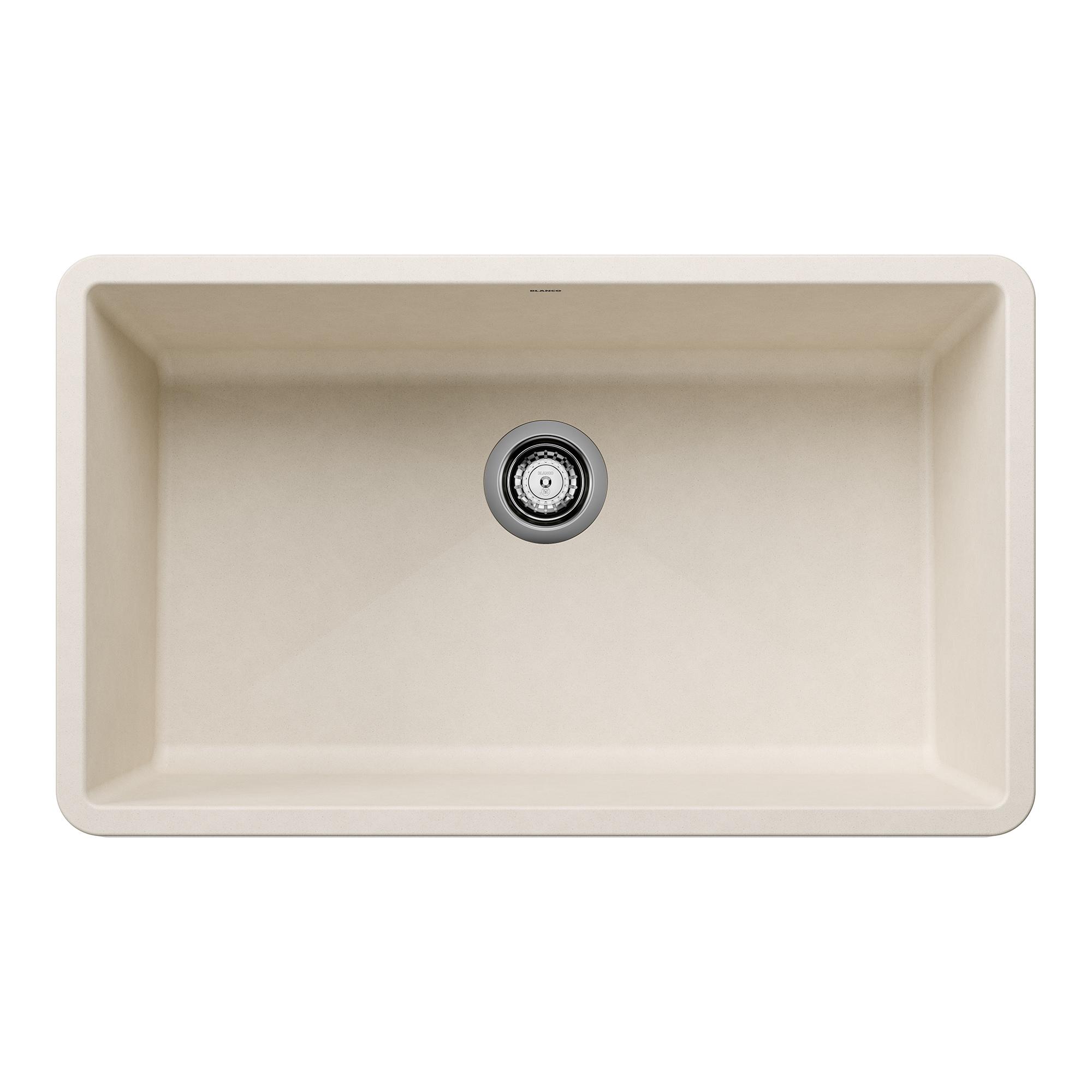 Precis SILGRANIT 32" L X 19" W Super Single Undermount Kitchen SInk