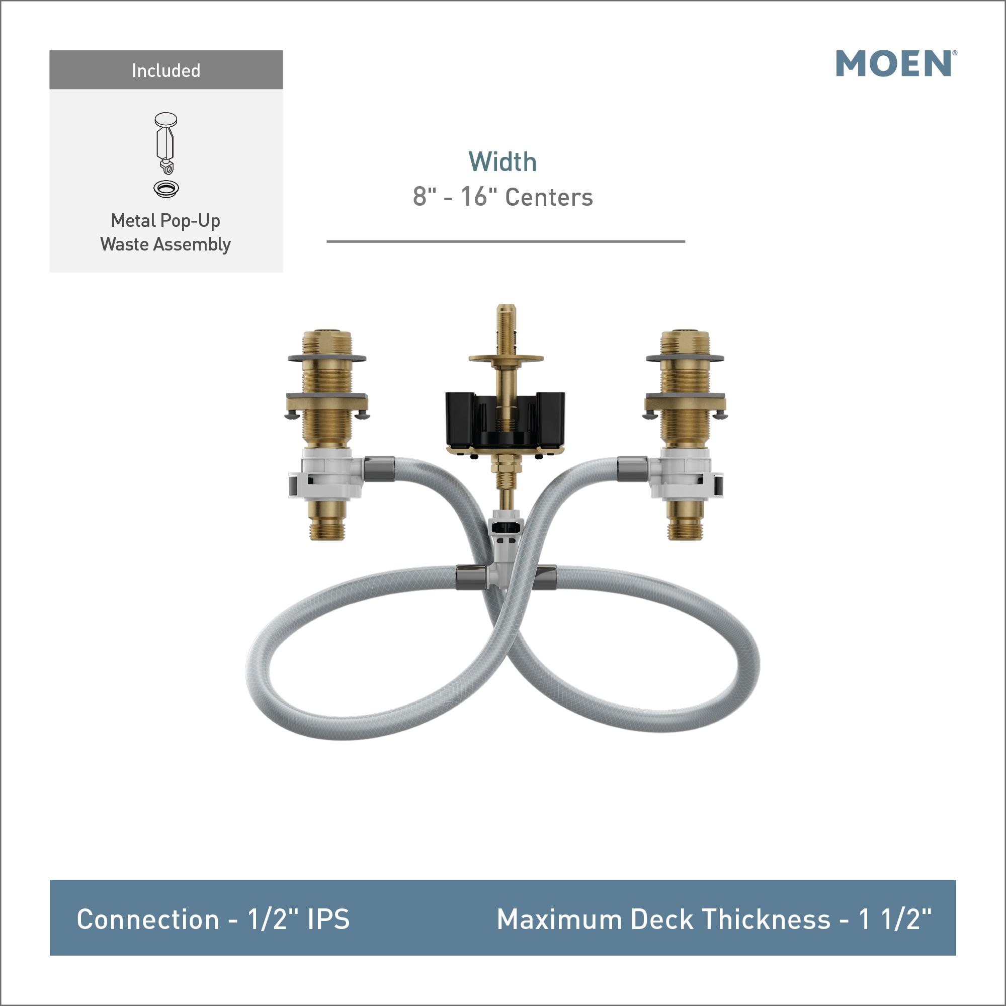 M-Pact Widespread Bathroom Faucet Rough-In Valve