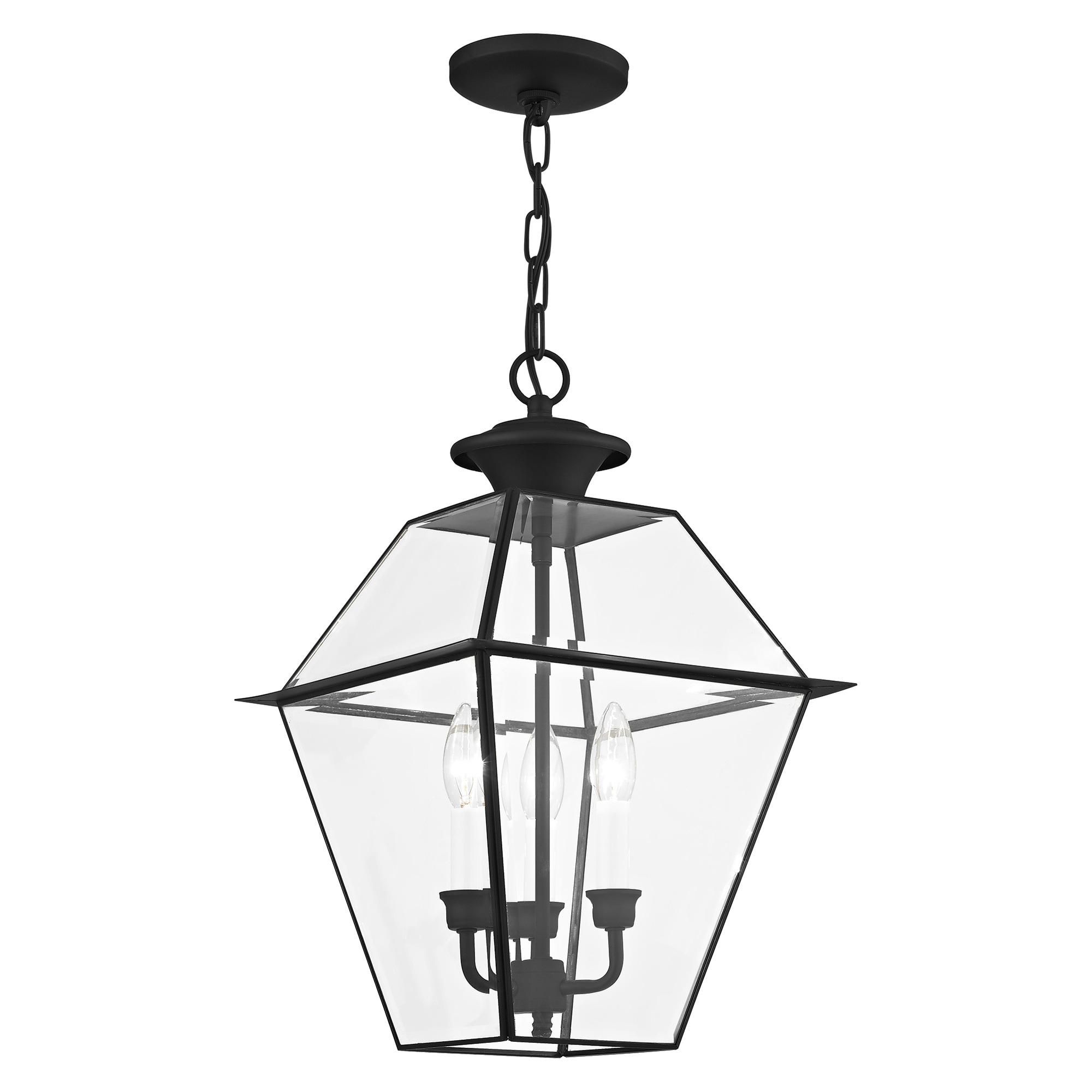 Livex Lighting Westover 3 - Light Pendant in  Black