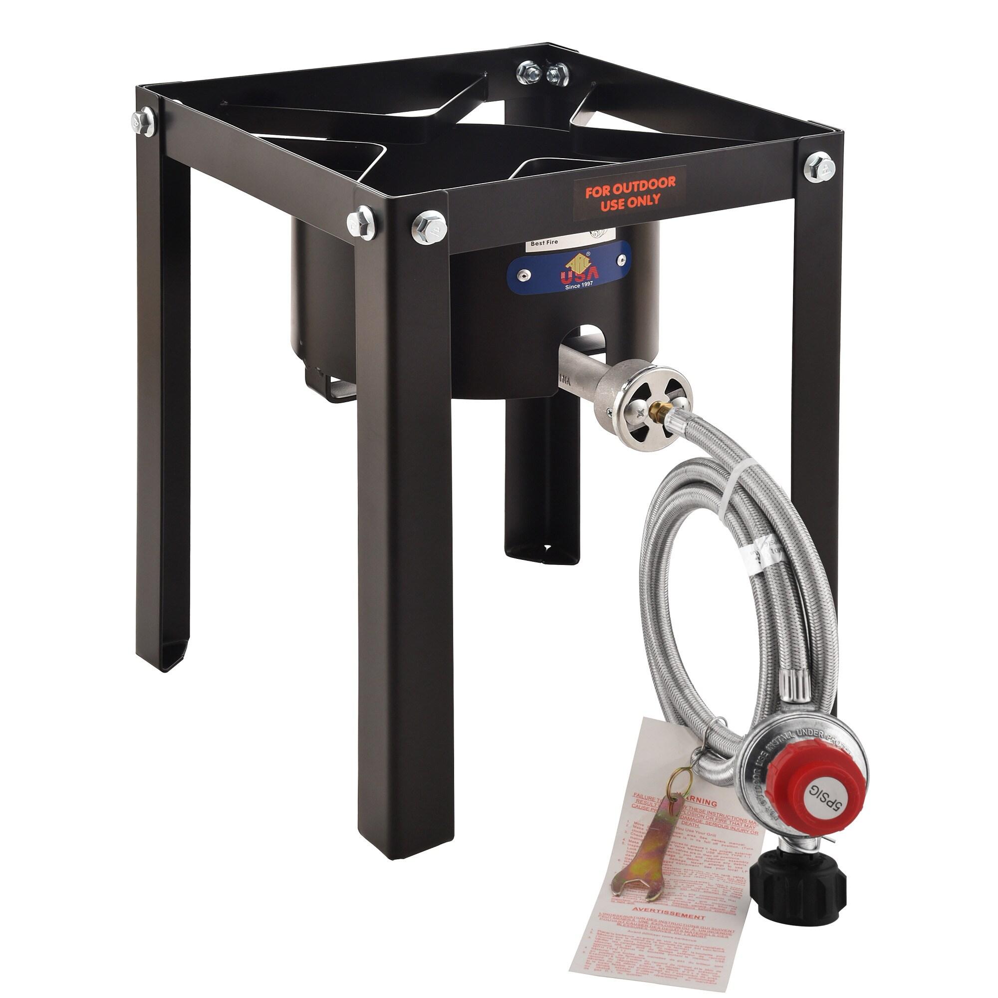 ARC ARC Propane Burner 37,000 BTU Stove Cast Iron Gas Cooker Stove Outdoor Cooking