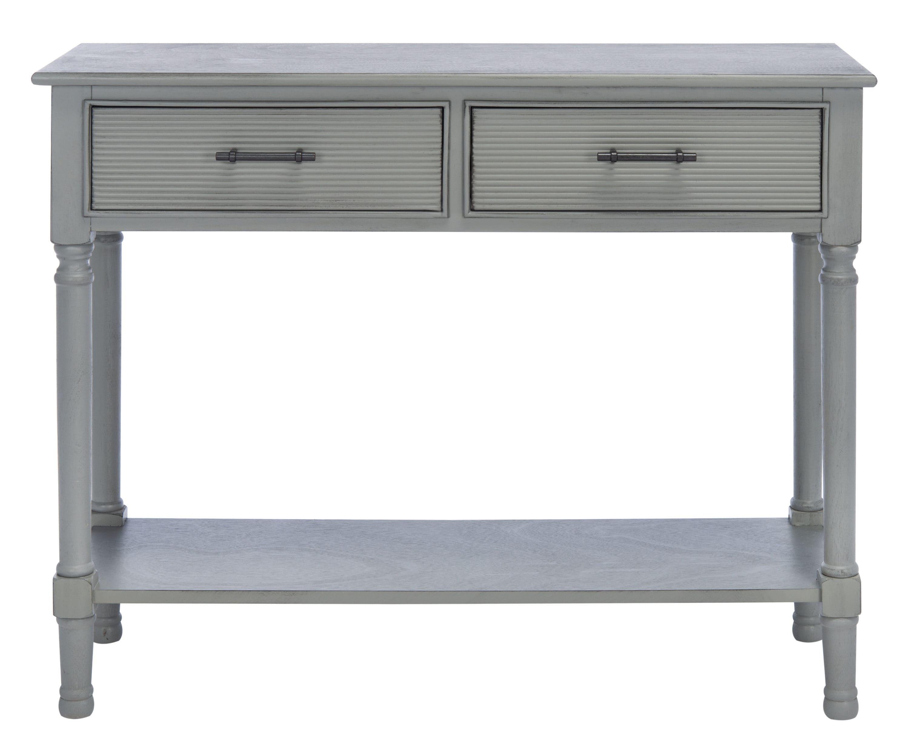 Ryder 2 Drawer Console Table - CNS5719C - Gray - Safavieh