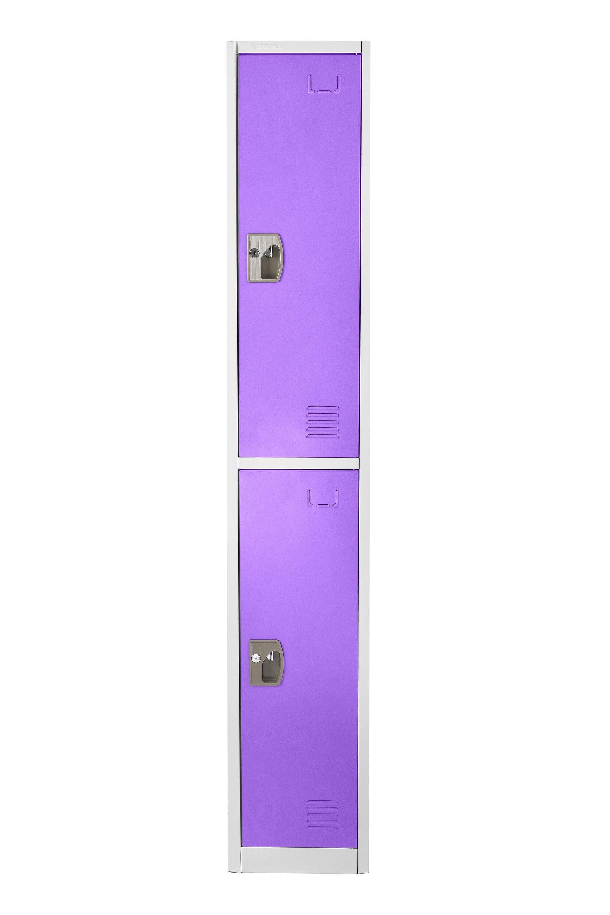 12'' Wide Steel 2-Tier School and Gym Locker