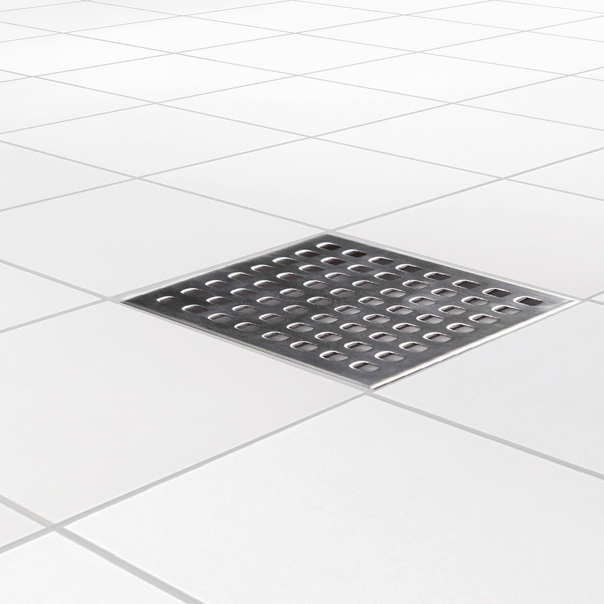Design House 542852-SS Grid Shower Drain